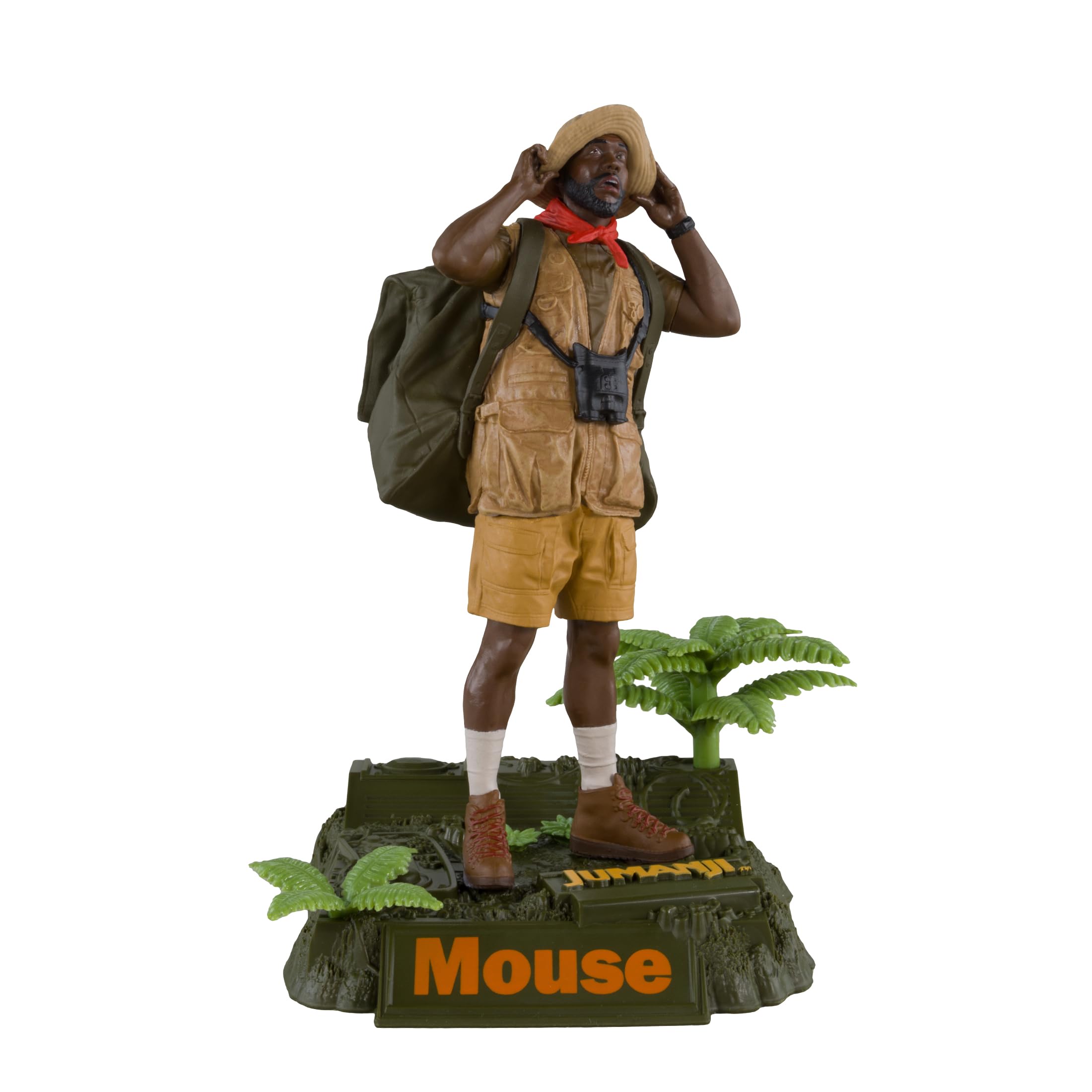 McFarlane Toys Movie Maniacs Mouse 6 inch Scale Figure - Jumanji: The Next Level Collectible with Exclusive Bonus Item, Environmental Base, Printed Backdrop, and Art Card for Collectors