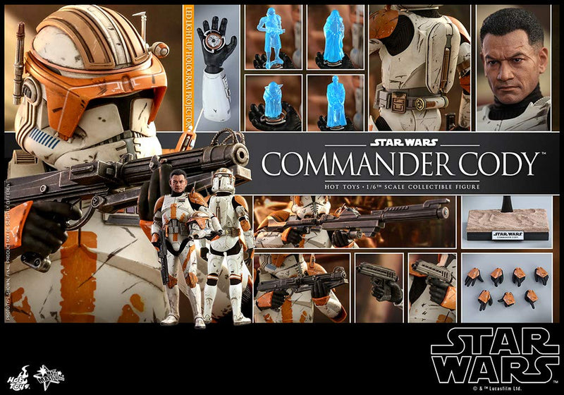 Commander Cody Figure 30 cm Star Wars: Episode III Masterpiece Scale 1:6 Hot Toys