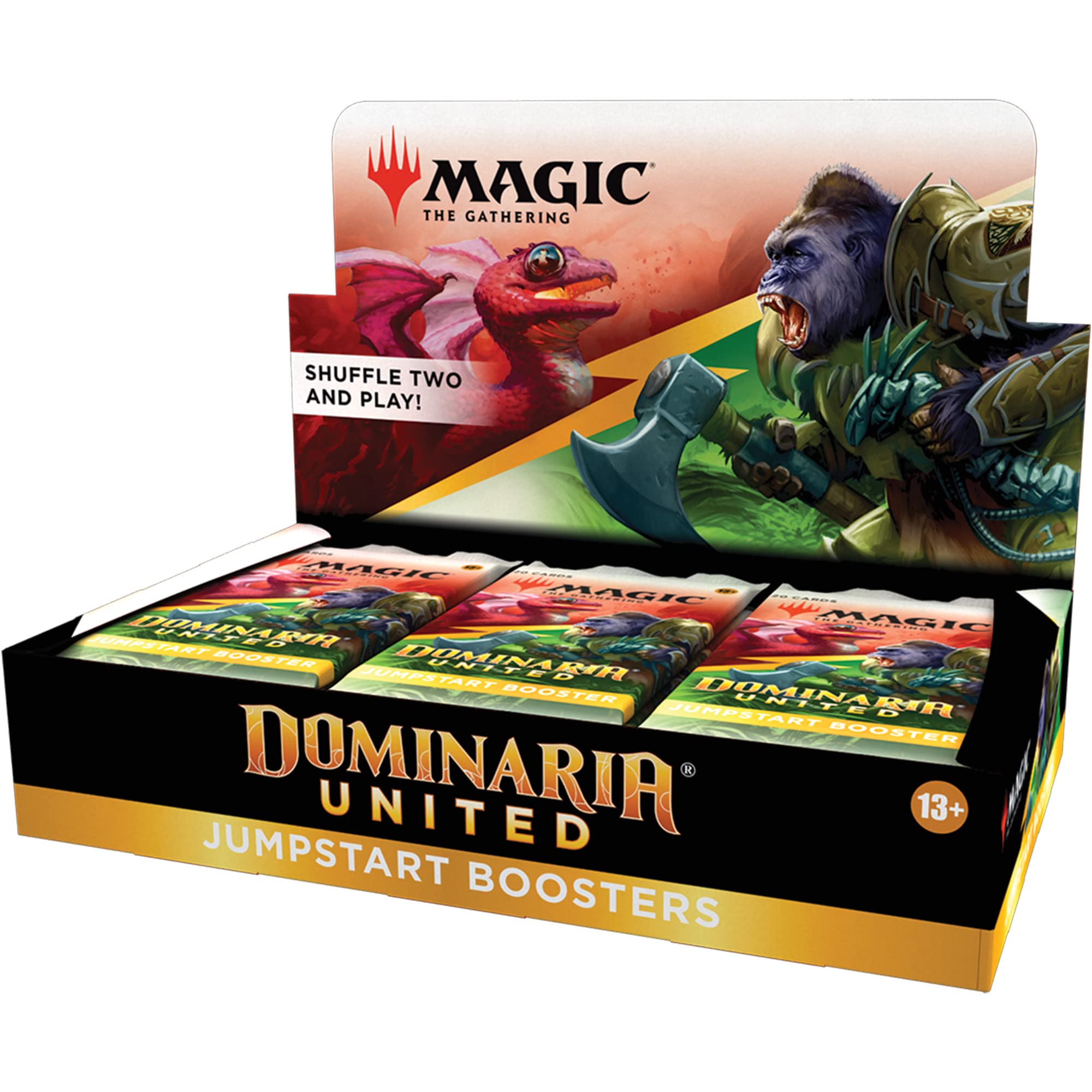 Magic The Gathering Dominaria United Jumpstart Booster Box, 18 Packs