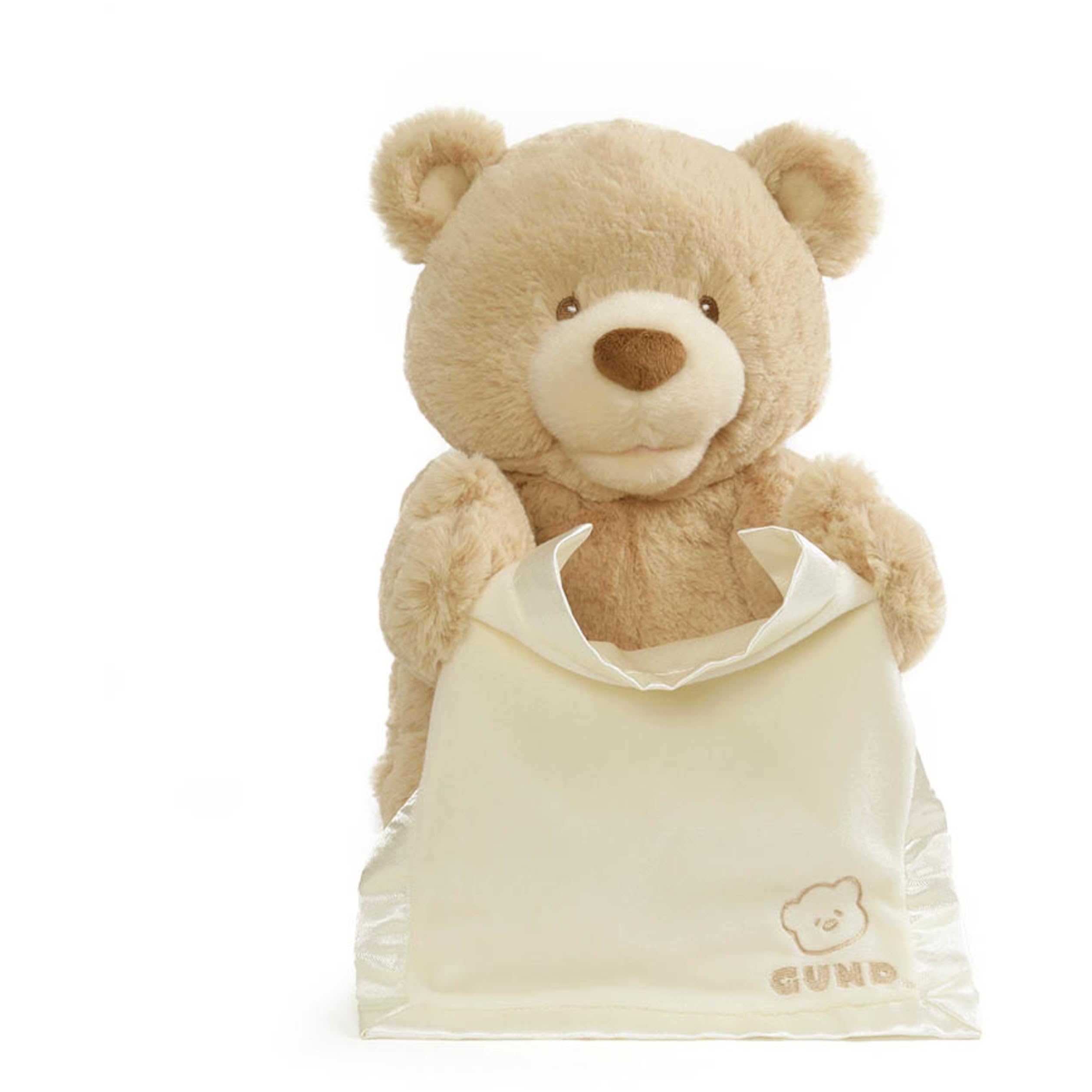 GUND Baby - Peek-A-Boo Teddy Bear Animated Stuffed Animal