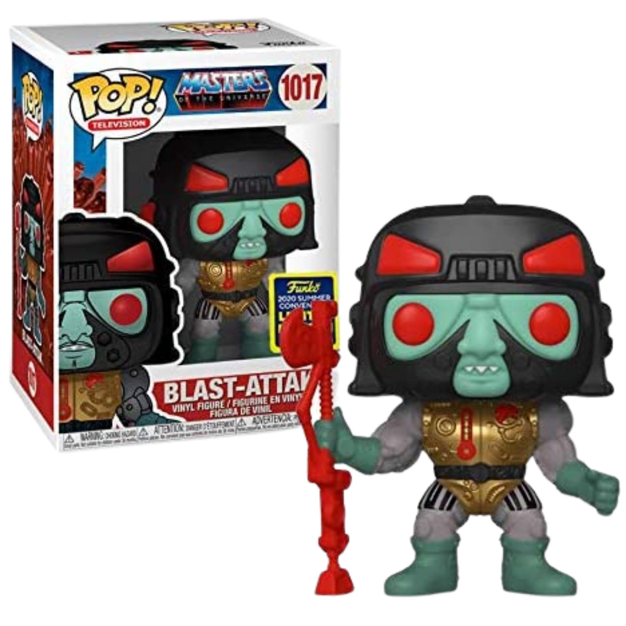 Funko Pop! TV: Masters of The Universe - Blast-Attak, Multicolor 2020 Summer Convention Exclusive