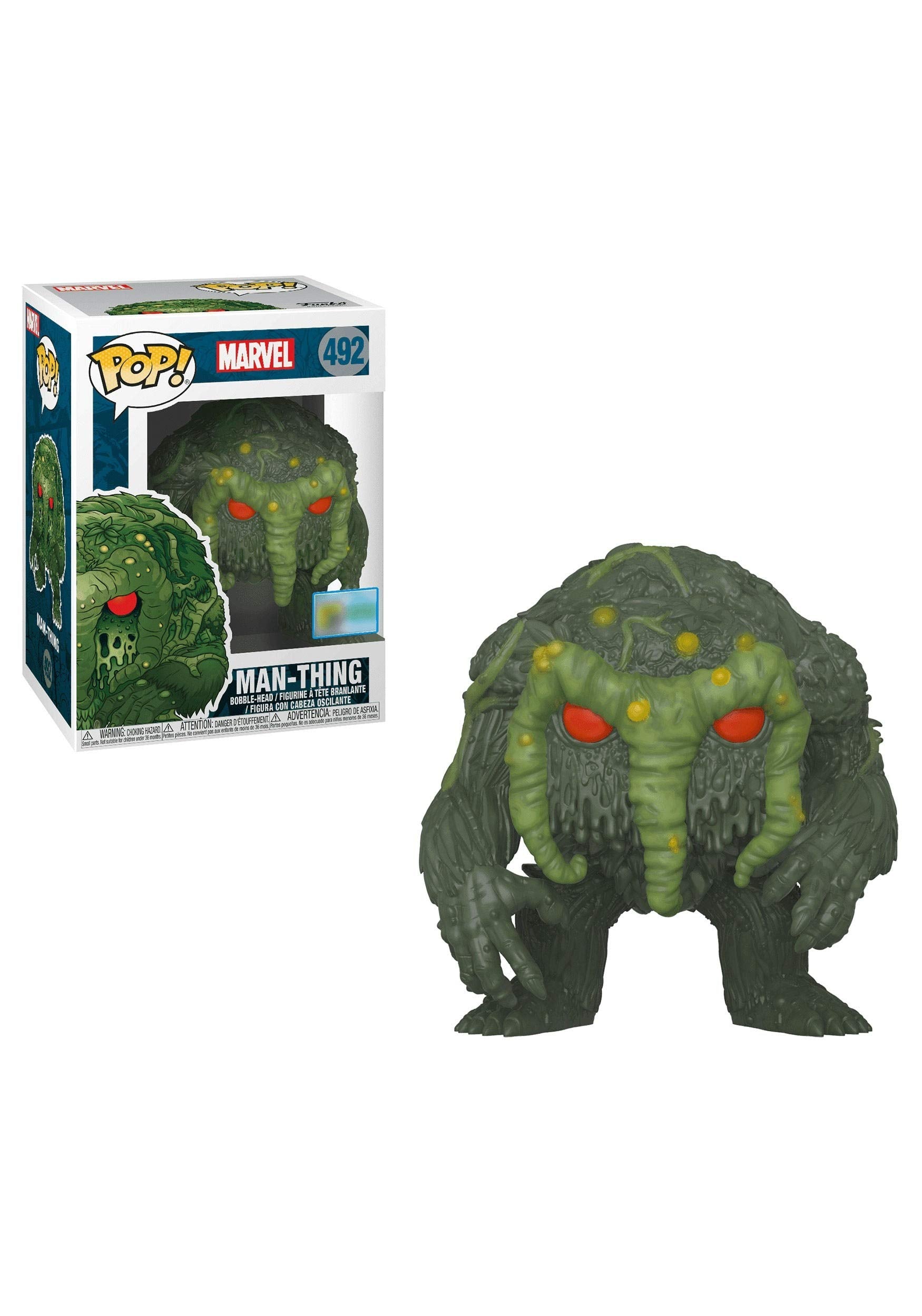 Man-Thing Pop! Vinyl Bobble Head - 2019 Convention Exclusive