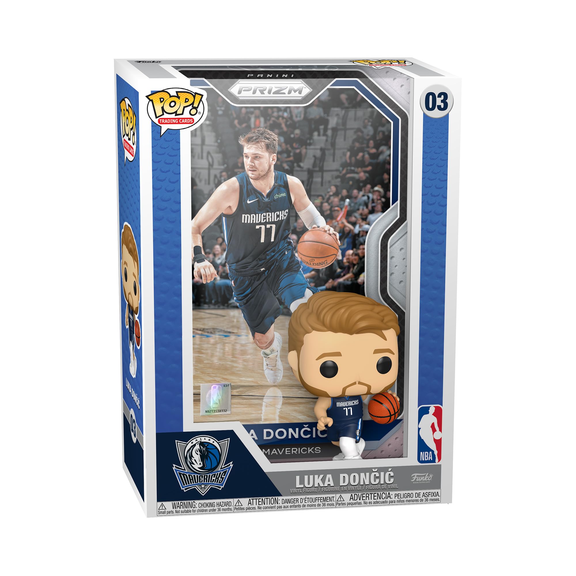 Funko Pop! Trading Cards: Luka Doncic - NBA - Collectable Vinyl Figure - Gift Idea - Official Merchandise - Toys for Kids & Adults - Sports Fans - Model Figure for Collectors and Display