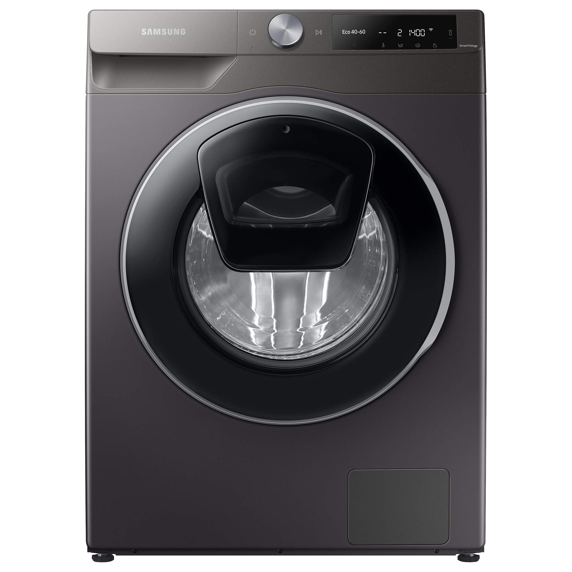 Samsung Series 6 WW90T684DLN/S1 with AddWash™ and Auto Dose Freestanding Washing Machine, 9 kg 1400 rpm, Graphite, A Rated, Decibel rating: 53, EU Acoustic Class: A