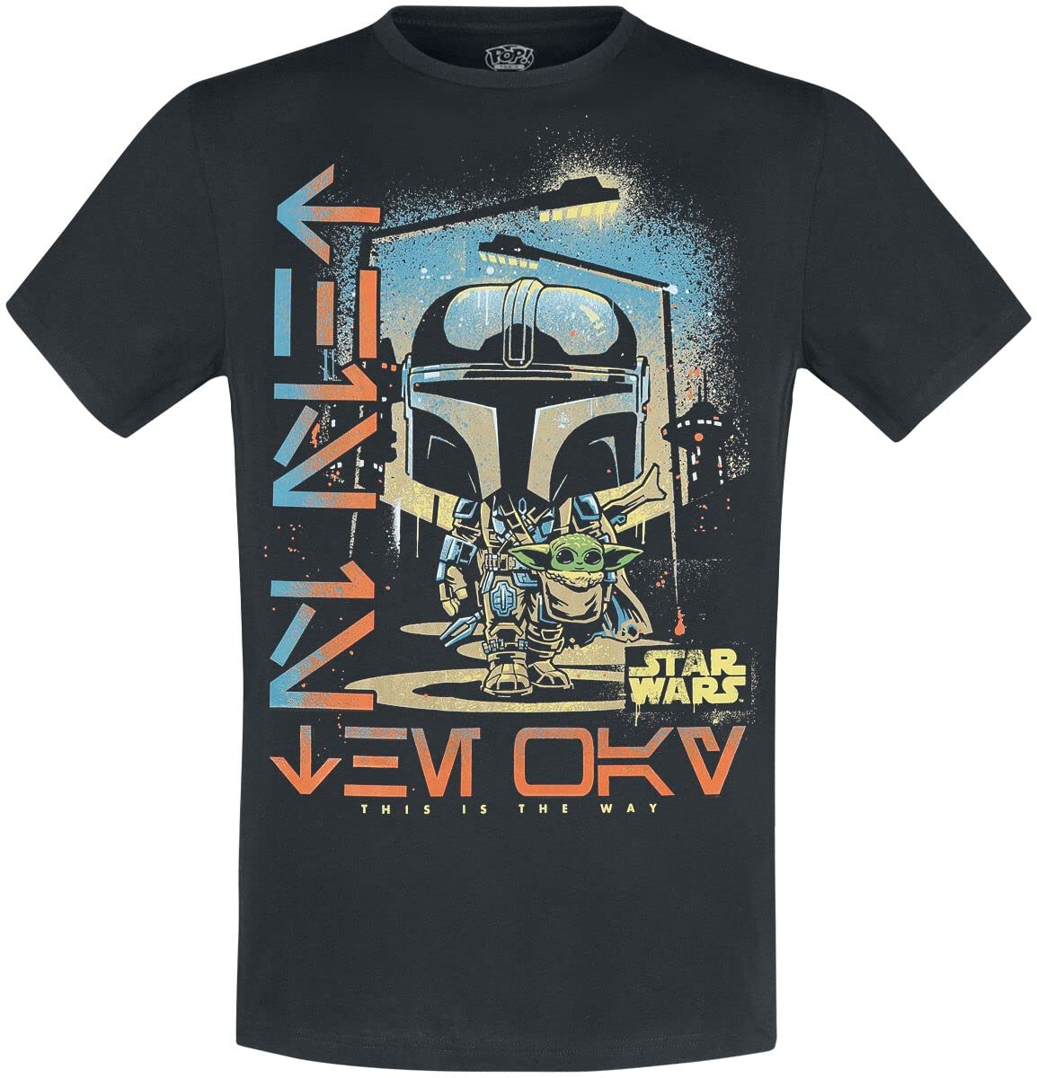 Funko Men's Boba Fett Tee Star Wars T-Shirt, Multicoloured, XL