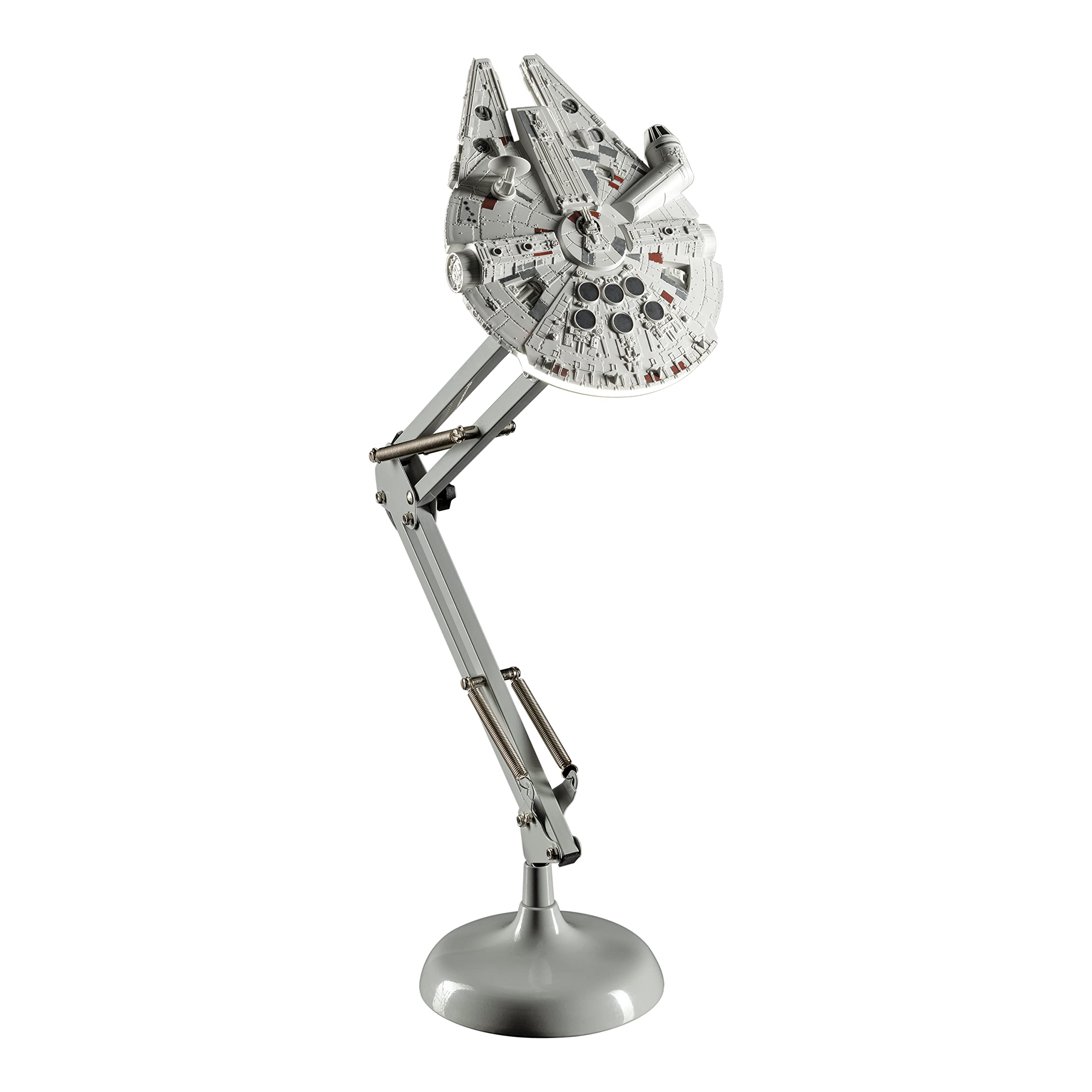 Paladone PP5056SW Lampe de Bureau en Forme de Faucon Millenium Star Wars pour Tous Les âges, Grey