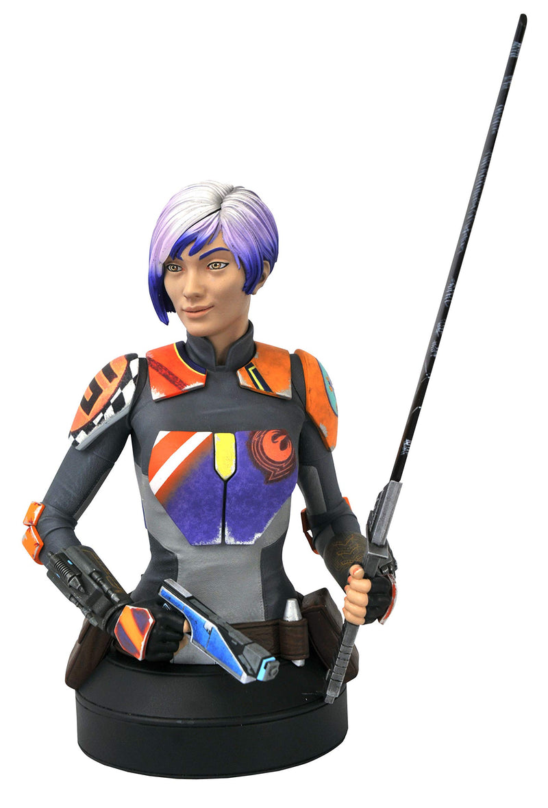 STAR WARS REBELS SABINE WREN 1/6 SCALE BUST