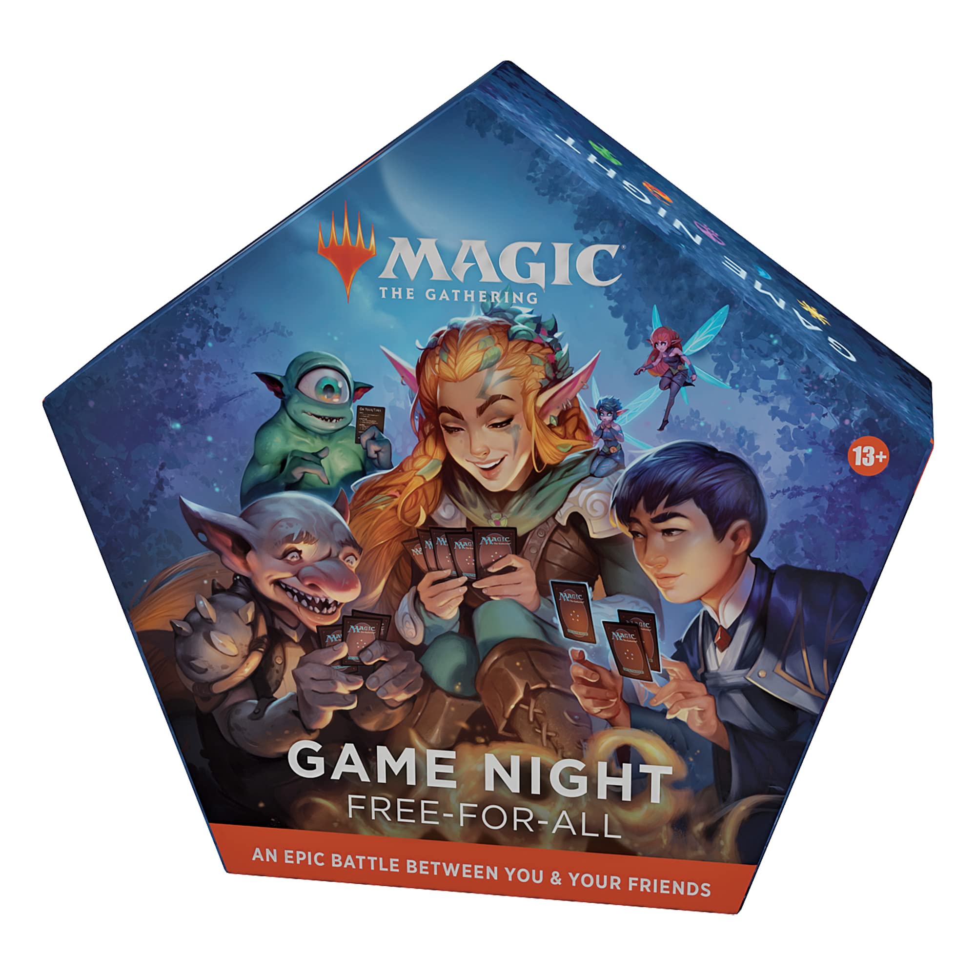 Magic The Gathering Game Night: Free for All 2022, Fantasy Card Game for 2 - 5 Players