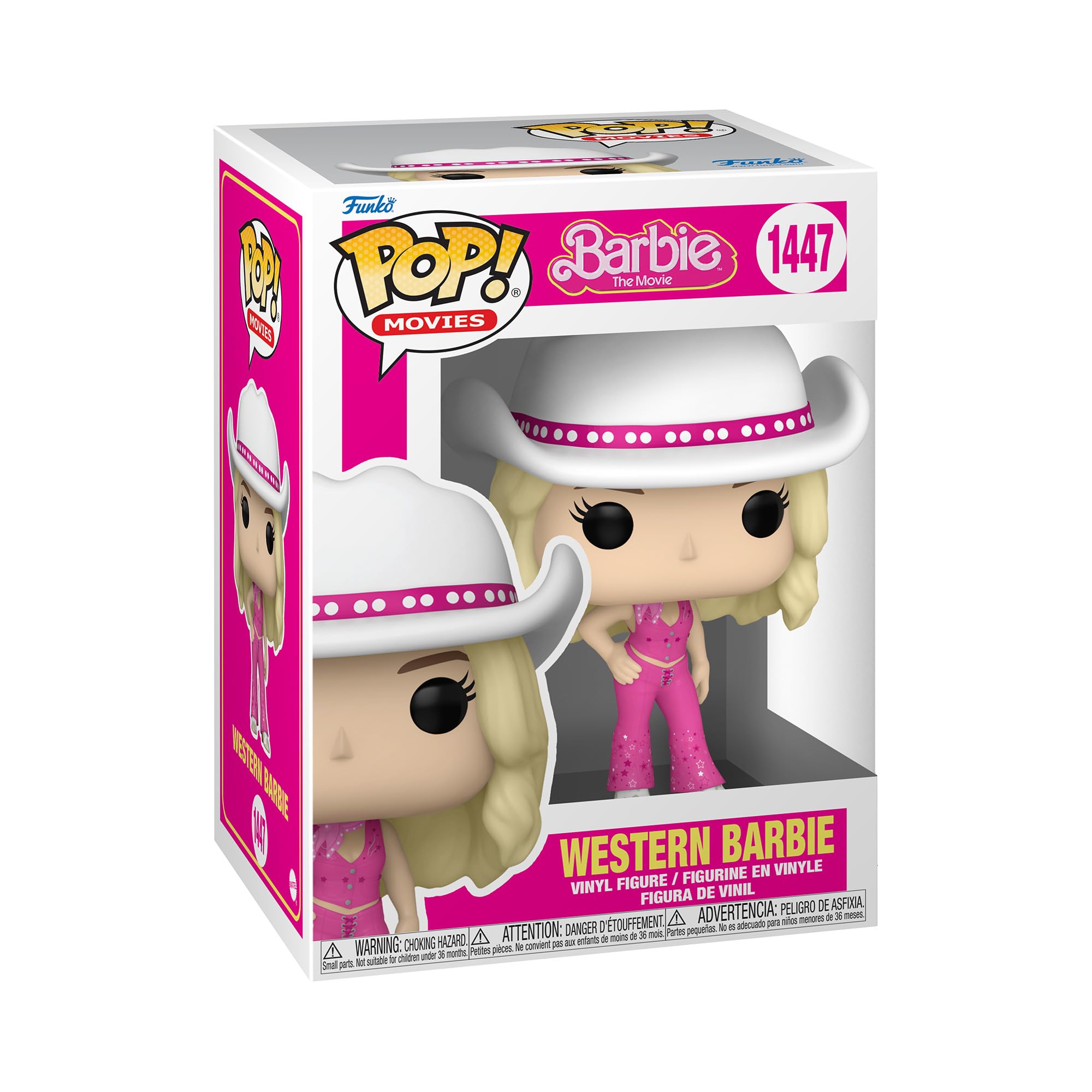 Funko POP! Movies: Barbie - Cowgirl Barbie - Collectable Vinyl Figure - Gift Idea - Official Merchandise - Toys for Kids & Adults - Movies Fans - Model Figure for Collectors and Display