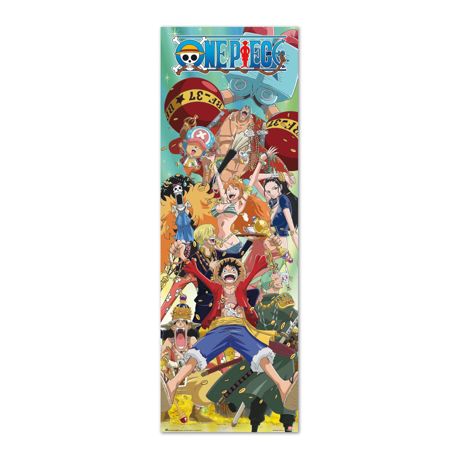 Grupo Erik One Piece Poster - 20.8 x 62.2 inches / 53 x 158 cm - Shipped Rolled Up - Cool Posters - Art Poster - Posters & Prints - Door Posters