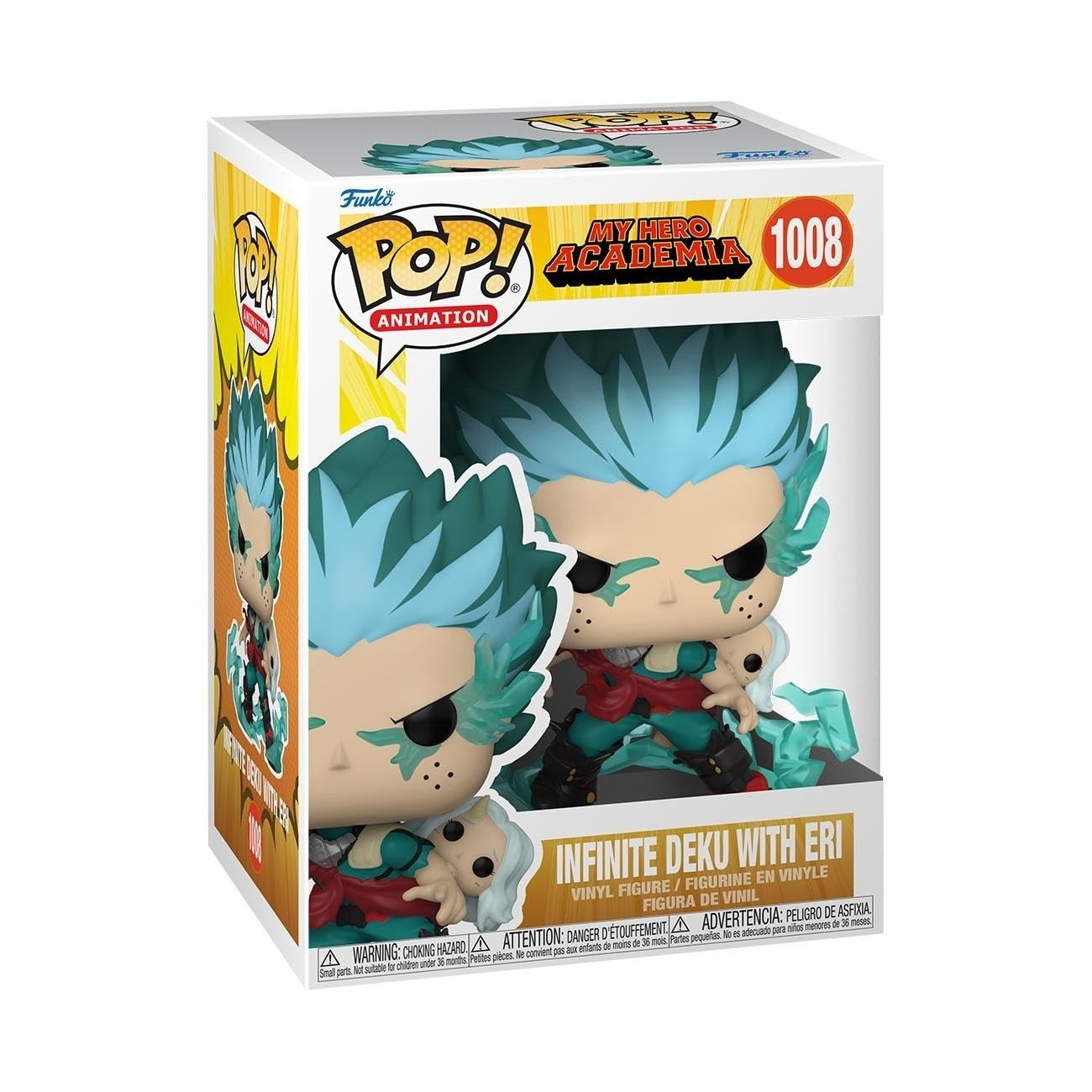 Funko Pop! Animation: MHA - Infinite Deku With Eri - My Hero Academia - Collectable Vinyl Figure - Gift Idea - Official Merchandise - Toys for Kids & Adults - Anime Fans - Model Figure for Collectors