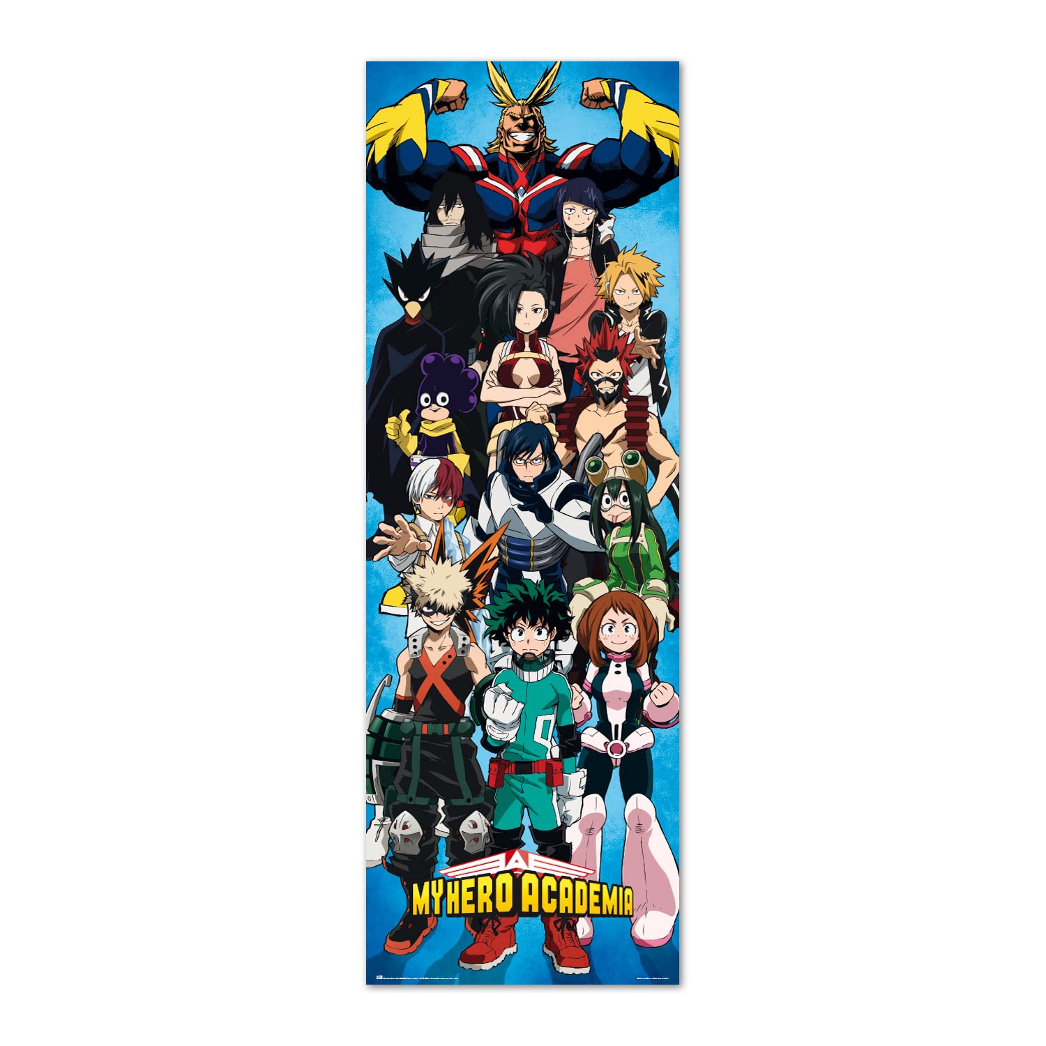 Grupo Erik My Hero Academia Poster - 20.8 x 62.2 inches / 53 x 158 cm - Shipped Rolled Up - Cool Posters - Art Poster - Posters & Prints - Door Posters