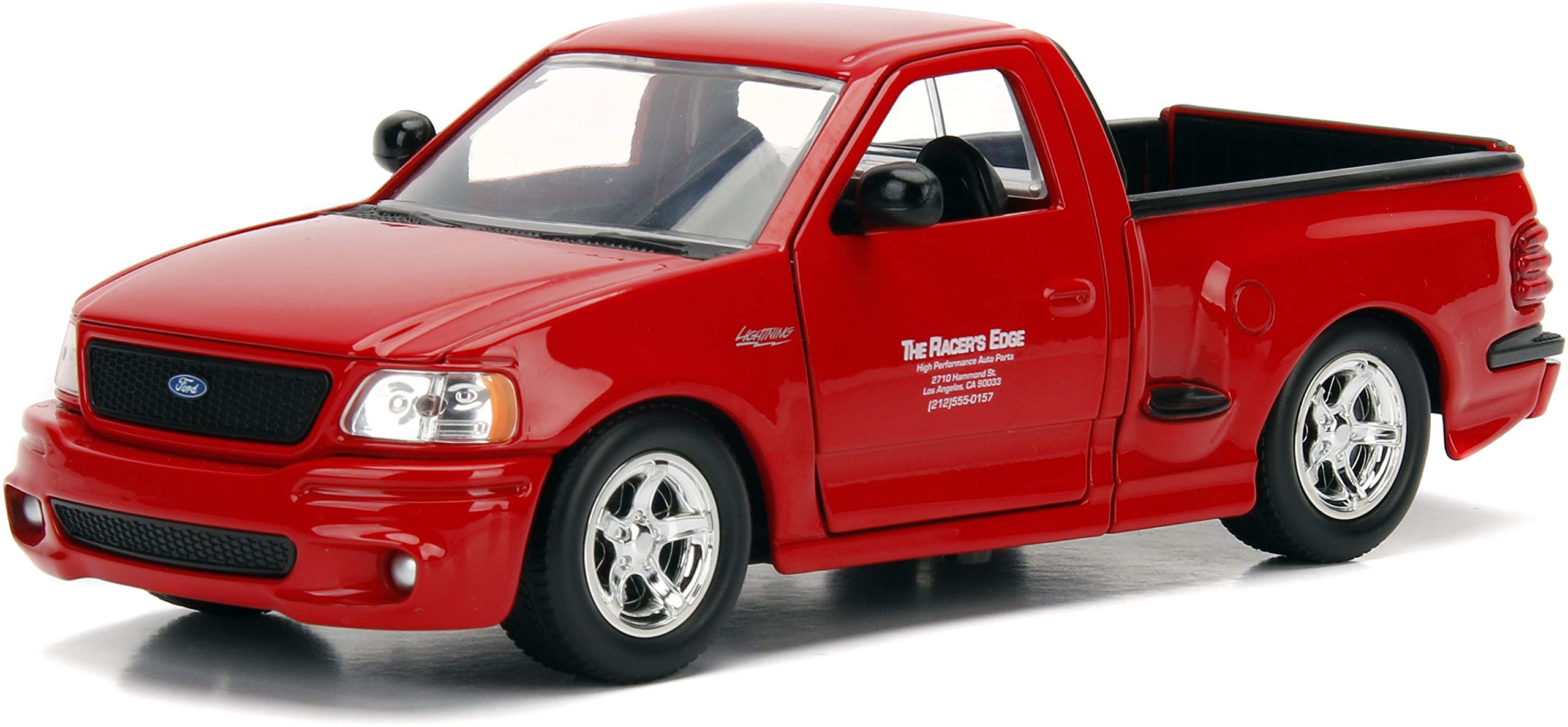 Jada Toys - 99574R - FAST AND FURIOUS Model DieCast BRIAN's FORD F-150 SVT LIGHTNING 20cm 1/24 - Red