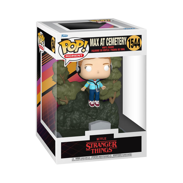 Funko Pop! Moments: Stranger Things - Max Mayfield At Cemetery - Collectable Vinyl Figure - Gift Idea - Official Merchandise - Toys for Kids & Adults - TV Fans - Model Figure for Collectors