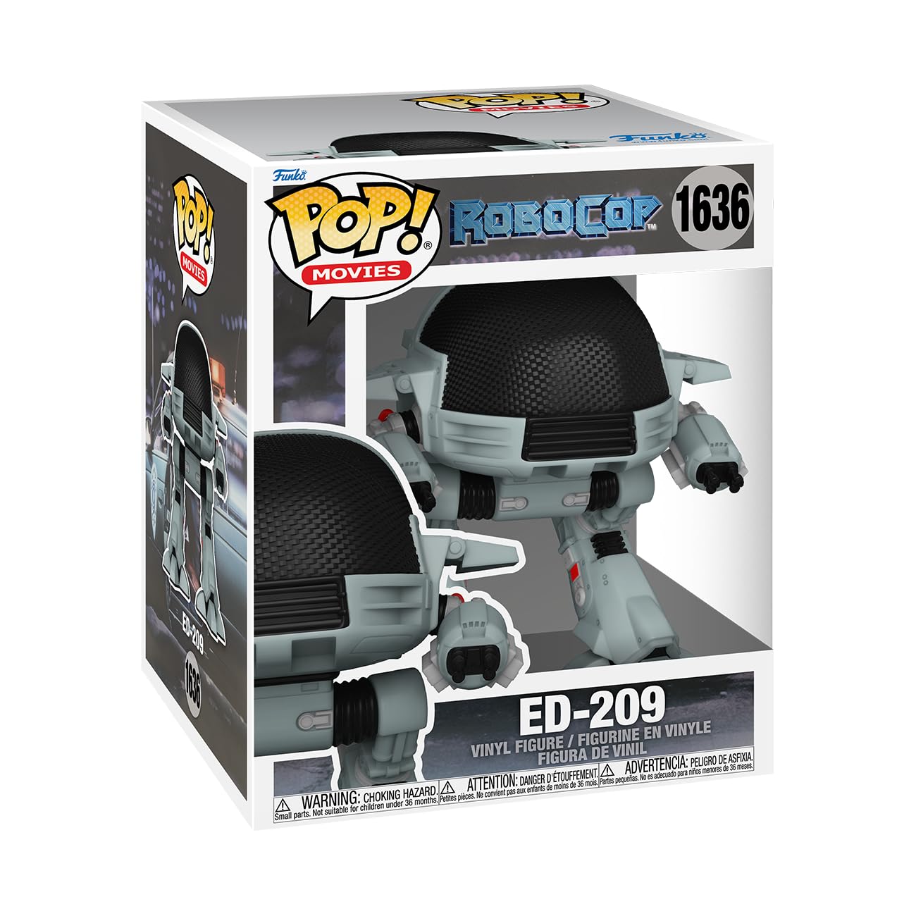 Funko Pop! Super: Robocop - ED-209 - ED-209 - Collectable Vinyl Figure - Gift Idea - Official Merchandise - Toys for Kids & Adults - Movies Fans - Model Figure for Collectors and Display