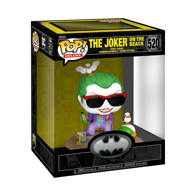 Funko Pop! Deluxe: BM 85th - the Joker - (Beach) - Batman 1989 - Collectable Vinyl Figure - Gift Idea - Official Merchandise - Toys for Kids & Adults - Movies Fans - Model Figure for Collectors