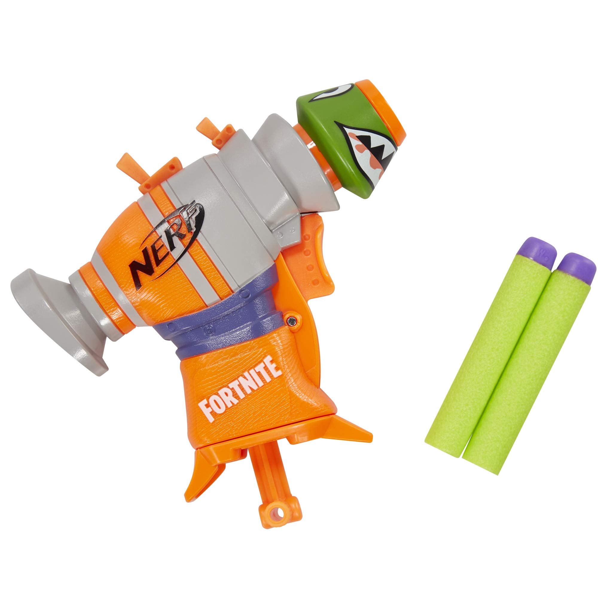 Nerf Fortnite RL MicroShots Dart-Firing Toy Blaster and 2 Official Elite Darts For Kids, Teens, Adults