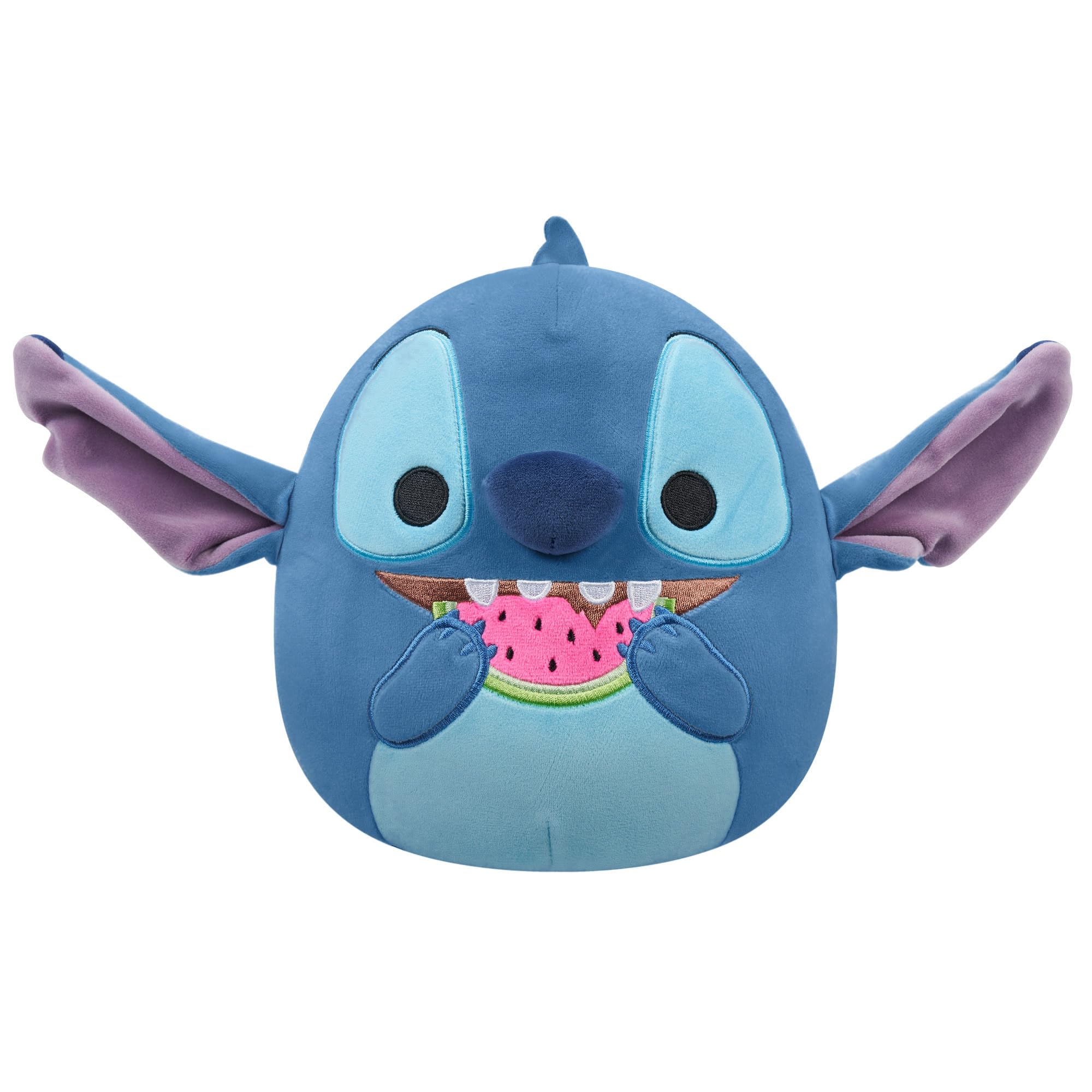 Squishmallows Original Disney 10-Inch Stitch With Watermelon Plush - Little Ultrasoft Official Jazwares Plush