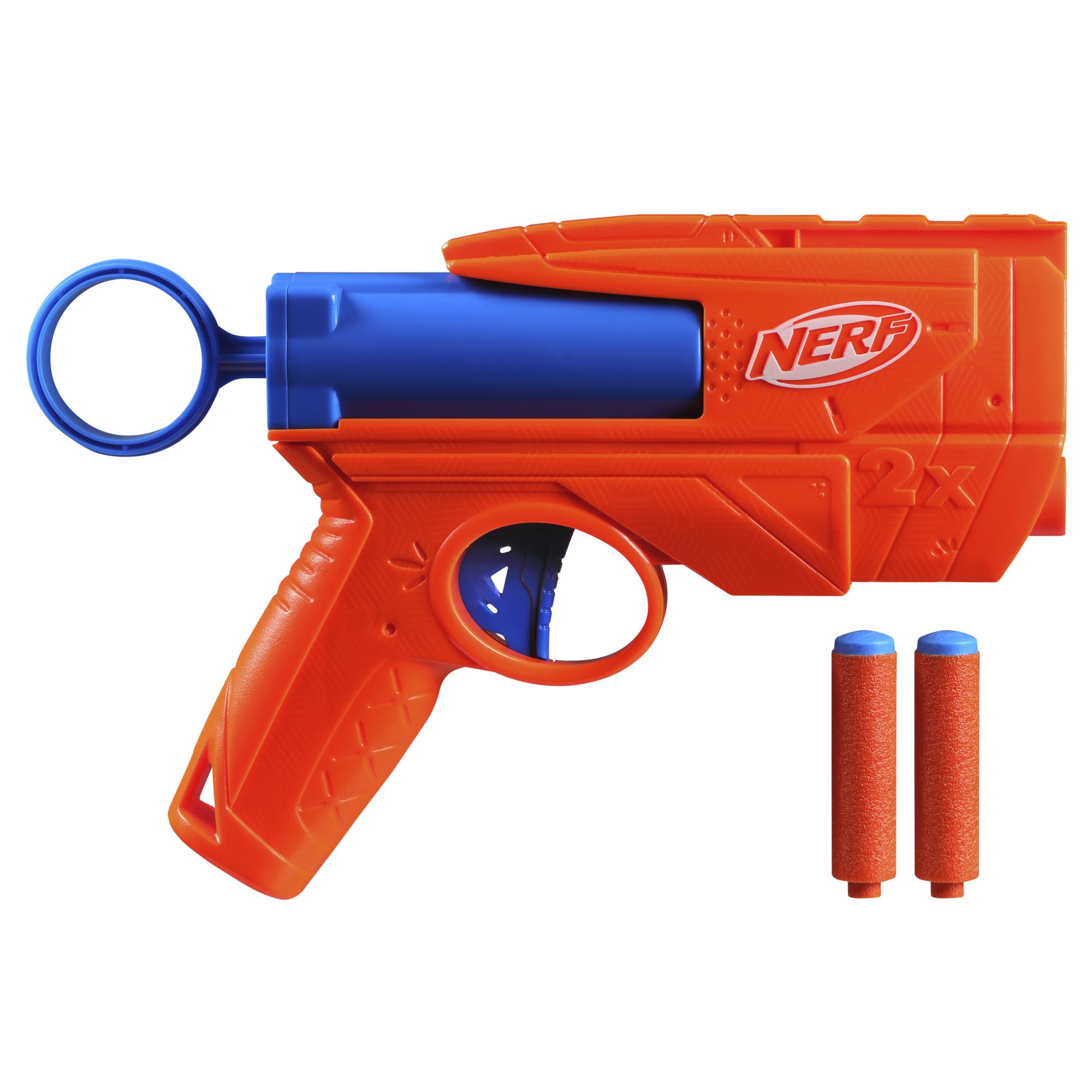 Nerf N Series Ward Blaster, 2 N1 Darts Compatible Only N Series Blasters, Kids Outdoor Games, Ages 8+