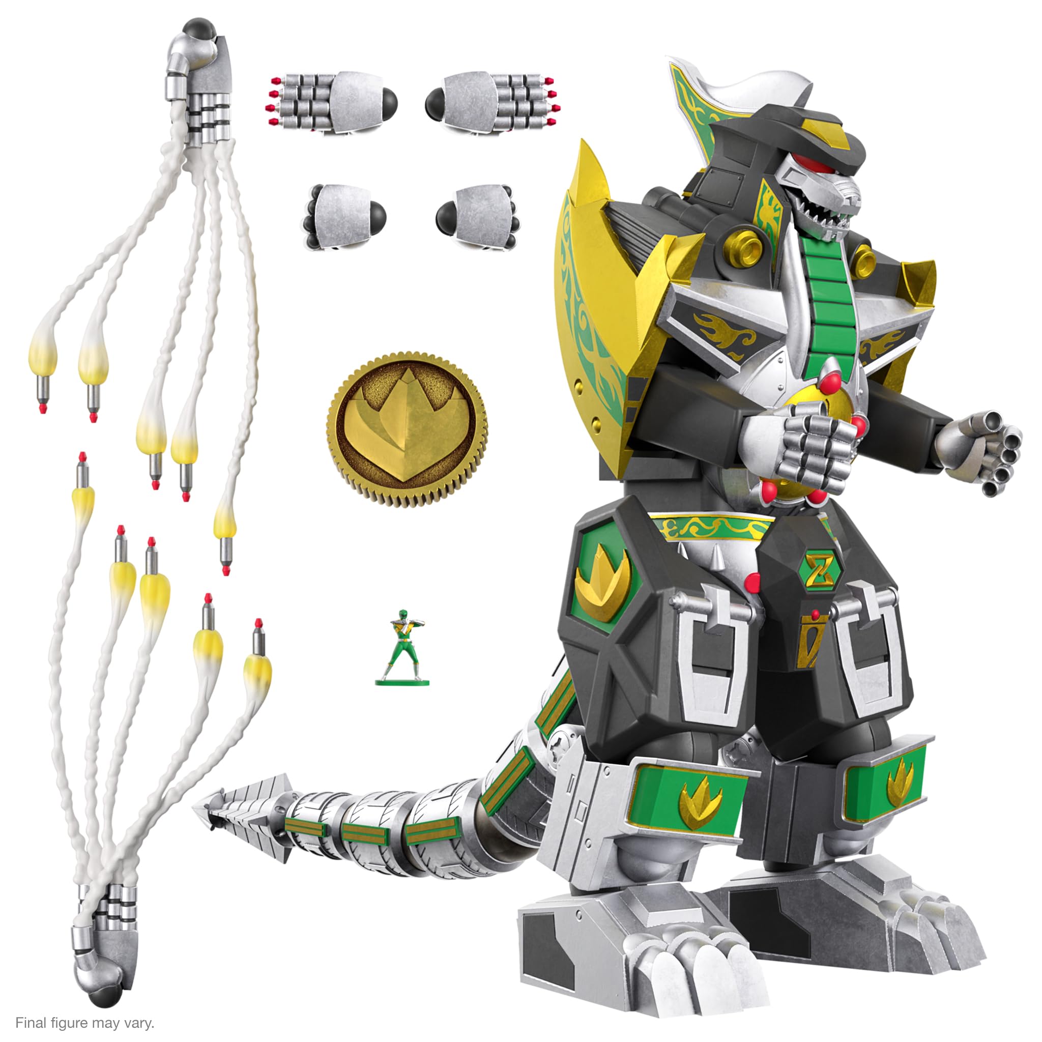 Super7 Power Rangers Ultimates W2: Dragonzord Action Figure