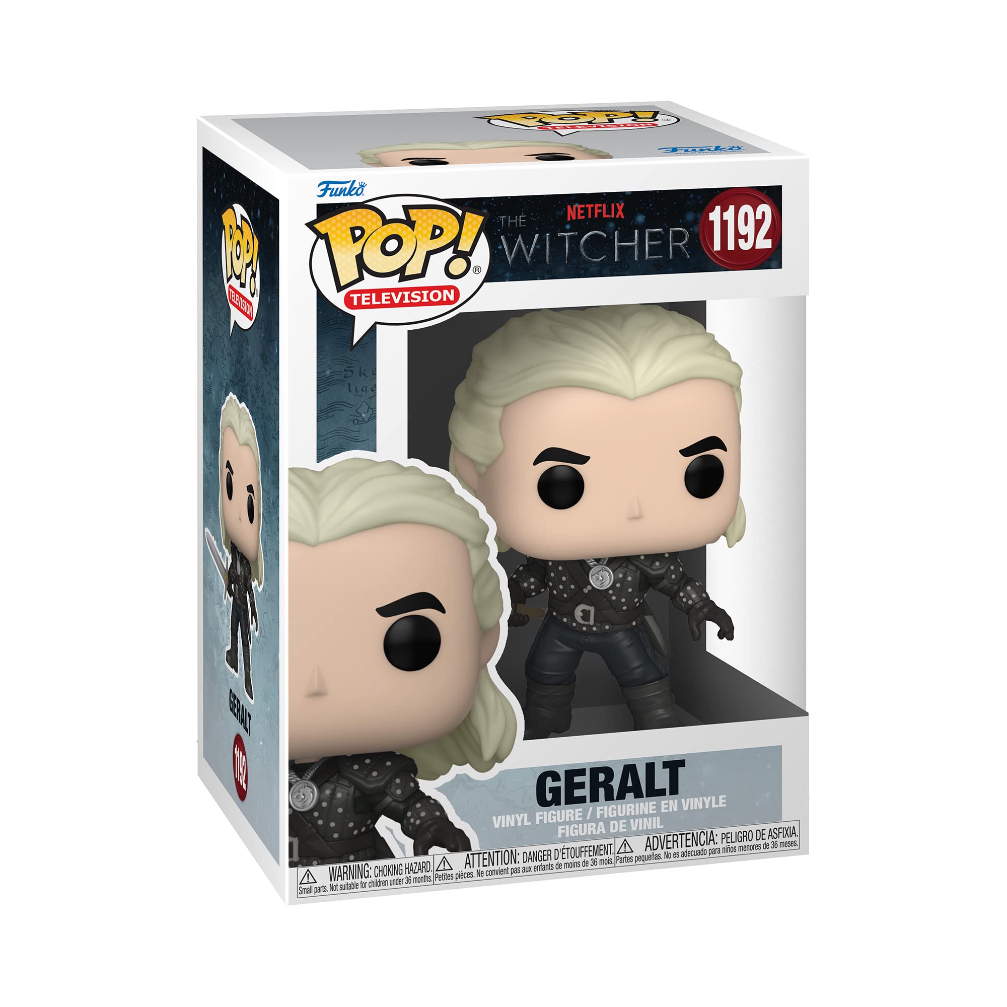 Funko POP! TV: Witcher - Geralt - 1/6 Odds for Rare Chase Variant - the Witcher - Collectable Vinyl Figure - Gift Idea - Official Merchandise - Toys for Kids & Adults - TV Fans