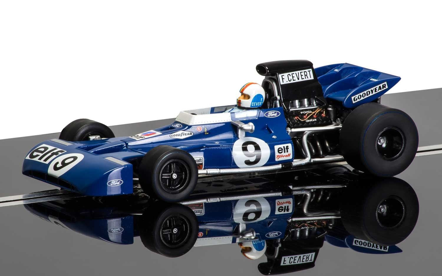 Scalextric C3759A Tyrrell 002 Car(Francois Cevert)