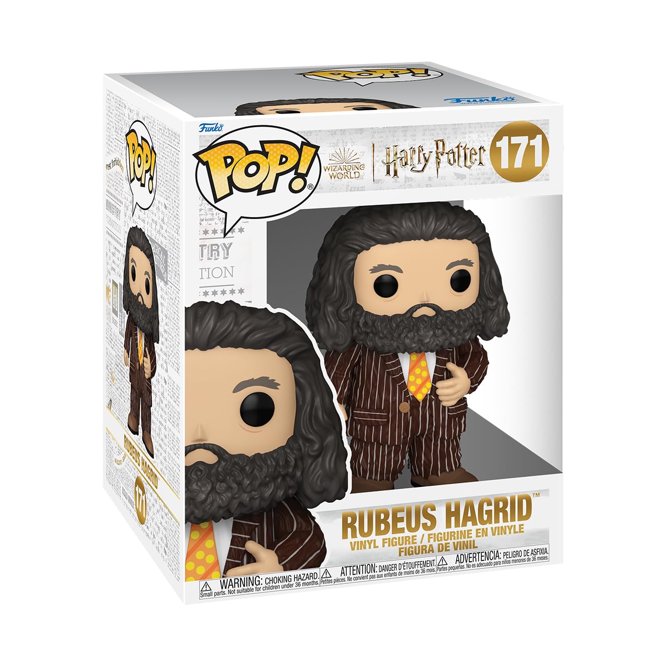 Funko POP! Super: Harry Potter Prisoner Of Azkaban - Rubeus Hagrid Animal Pelt Outfit - Collectable Vinyl Figure - Gift Idea - Official Merchandise - Toys for Kids & Adults - Movies Fans