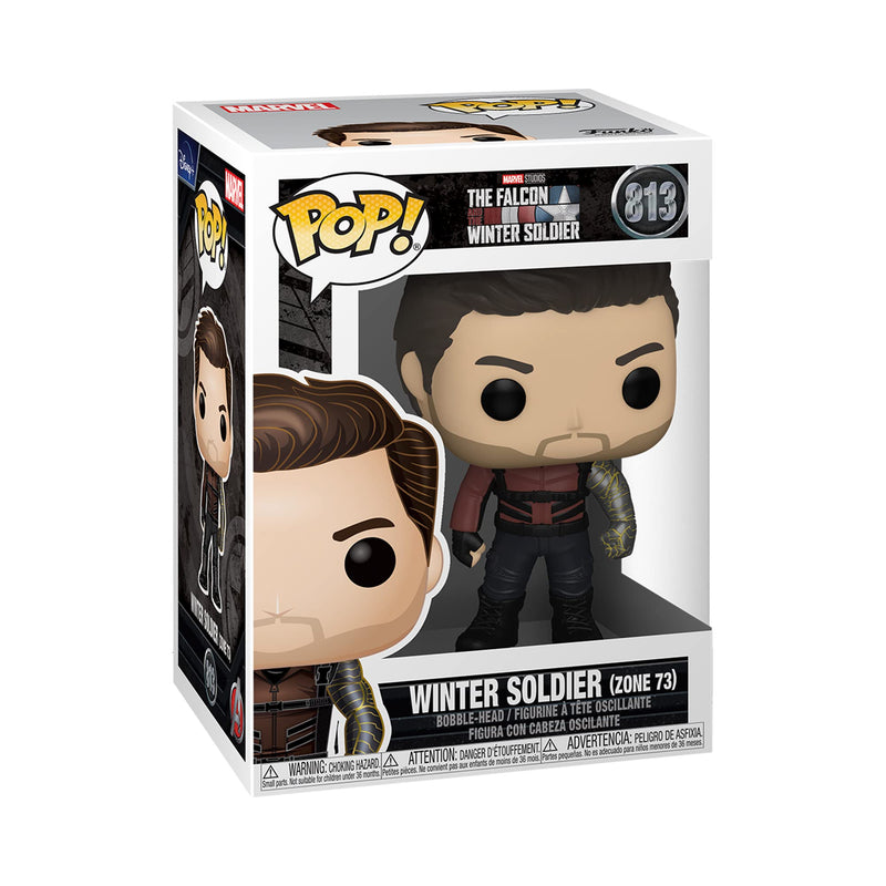 Funko POP! Marvel: the Falcon & Winter Soldier - Winter Soldier - the Falcon and the Winter Soldier - Collectable Vinyl Figure - Gift Idea - Official Merchandise - Toys for Kids & Adults - TV Fans