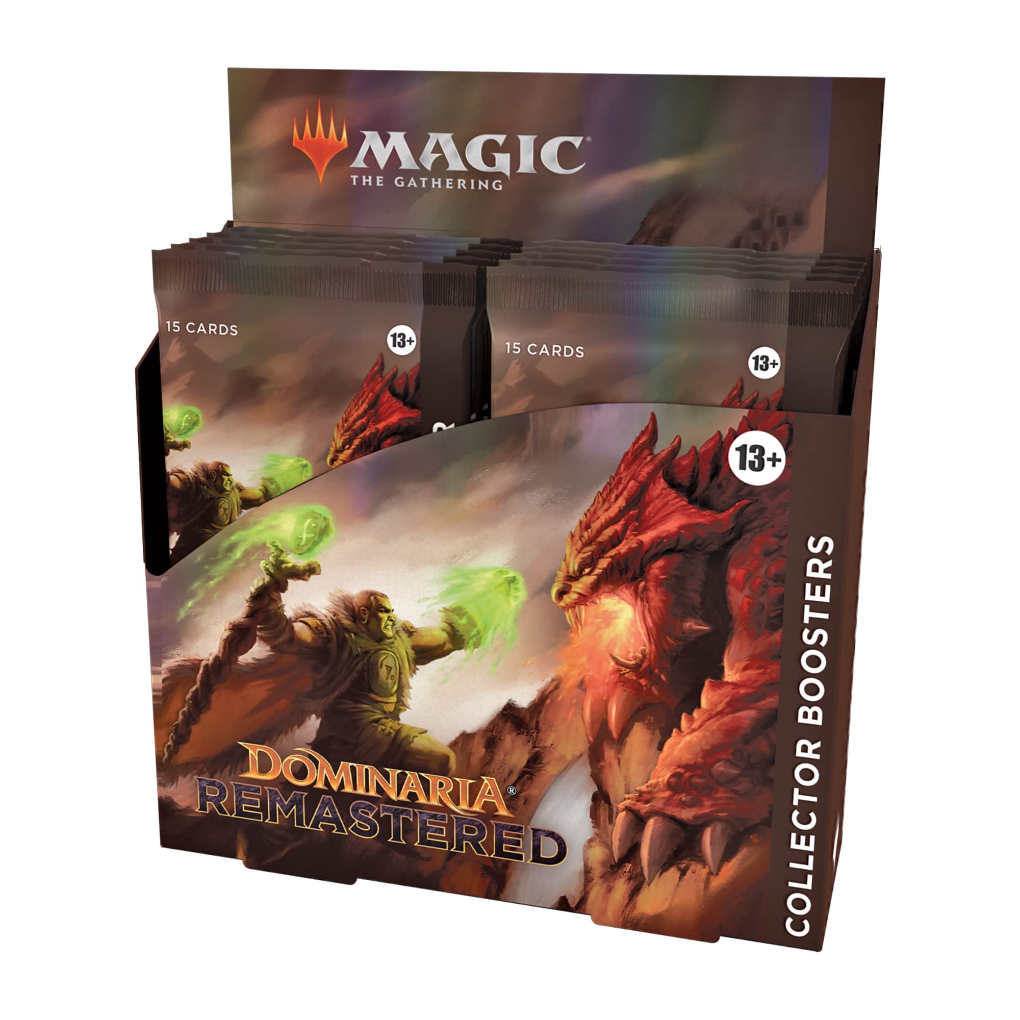 Magic: The Gathering Dominaria Remastered Collector Booster Box, 12 Packs