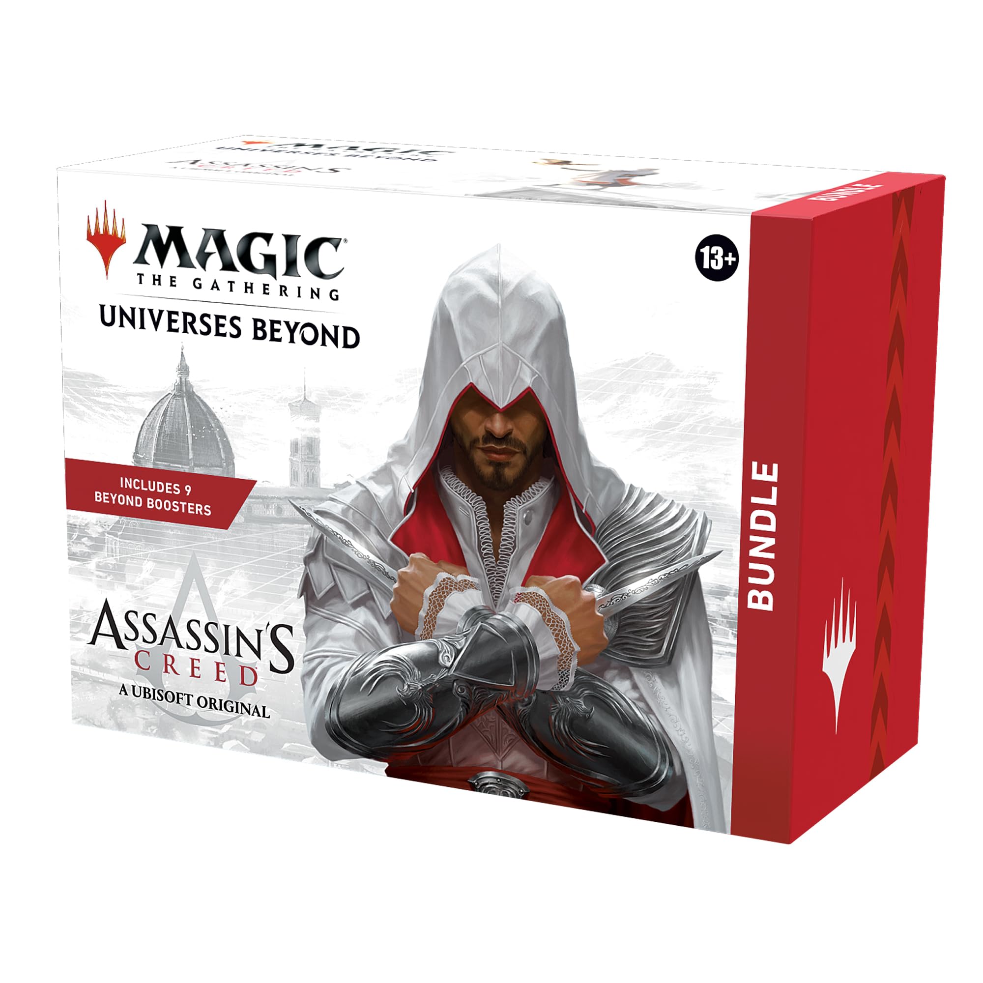 Magic: The Gathering - Assassin’s Creed Bundle | 9 Beyond Boosters + Accessories | Collectible Trading Card Game for Ages 13+ (English Version)