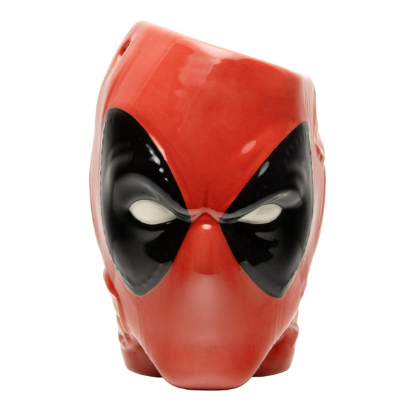 Deadpool Mask Pen Holder - Officially Licensed Marvel Plant Pot, Desk Accessories for Super Hero Fans, Novelty Gift, 13cm | Paladone