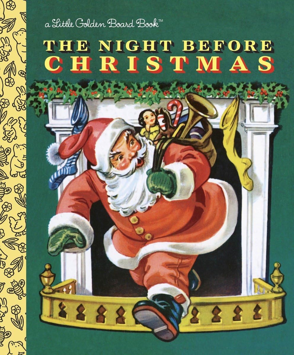 The Night Before Christmas: Little Golden Books: A Classic Christmas Book for Kids