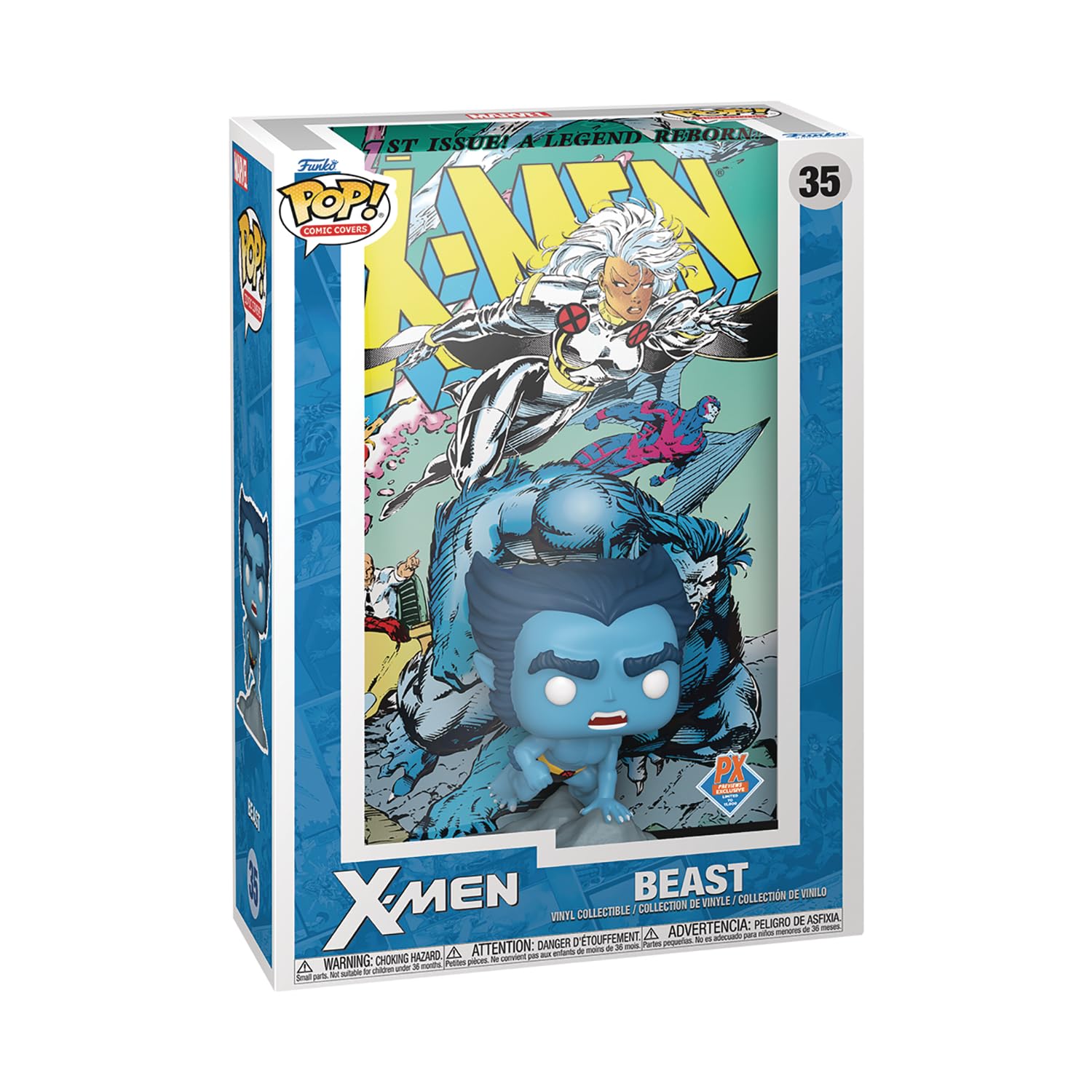 POP COMIC COVER MARVEL X-MEN BEAST PX VIN FIG