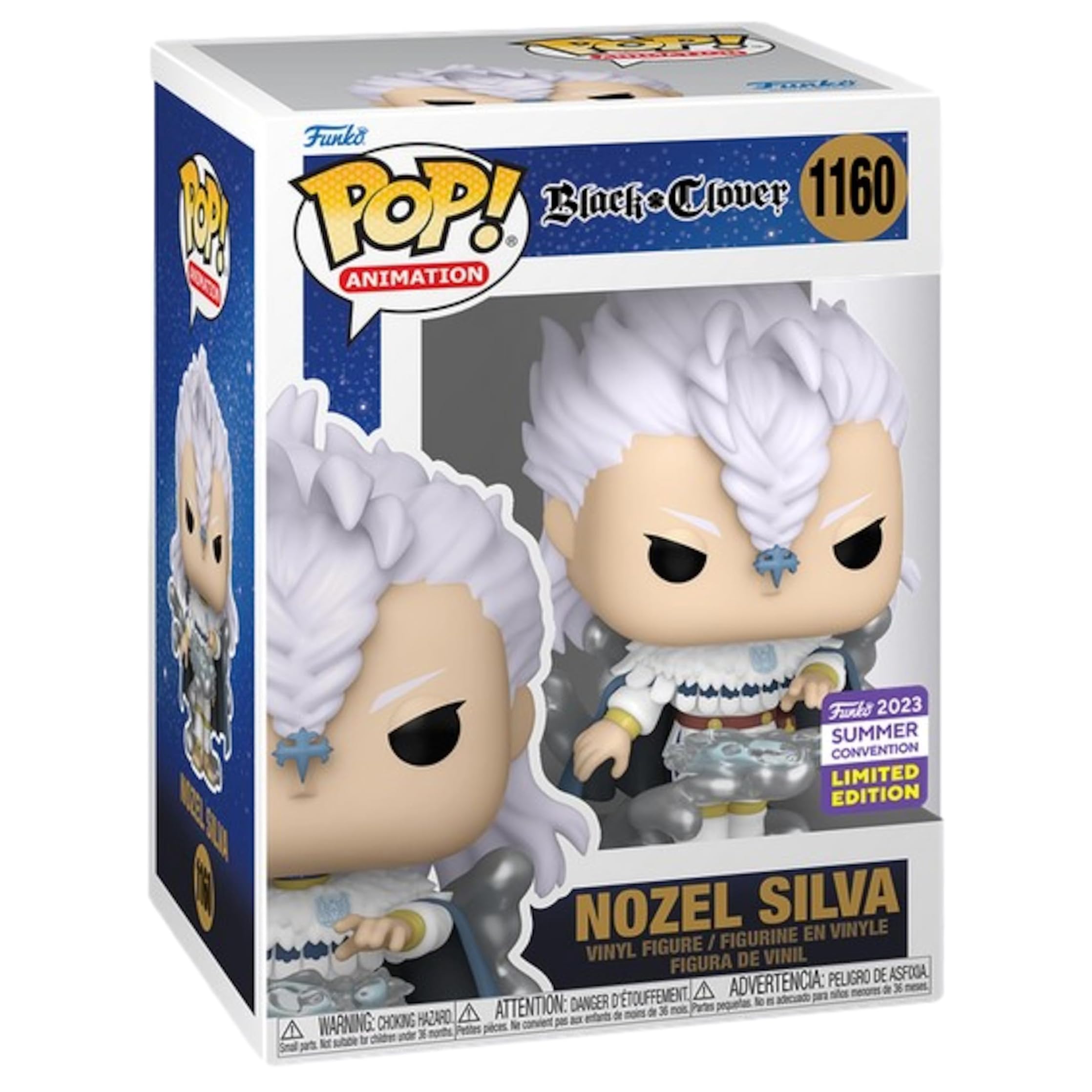 Funko Pop! Animation Black Clover Nozel Silva SDCC 2023 Summer Convention