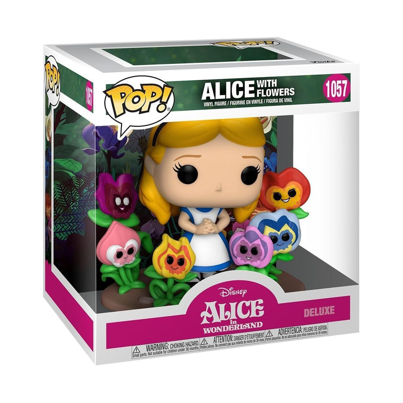 Funko POP! Deluxe: Alice 70th– Alice With Flowers - Alice In Wonderland - Collectable Vinyl Figure - Gift Idea - Official Merchandise - Toys for Kids & Adults - Movies Fans