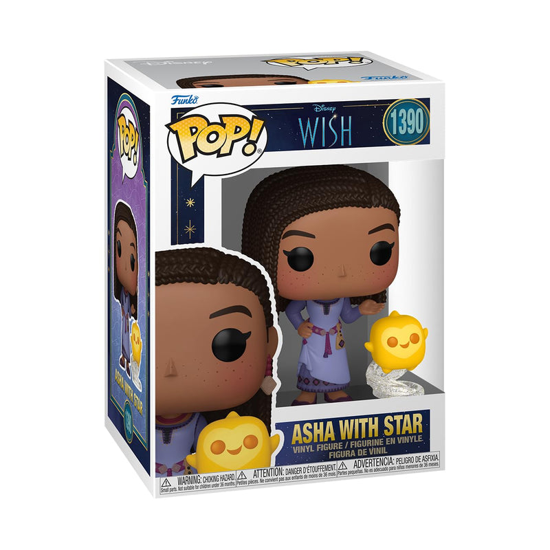 Funko POP! & Buddy: Disney Wish - Asha - Collectable Vinyl Figure - Gift Idea - Official Merchandise - Toys for Kids & Adults - Ad Icons Fans - Model Figure for Collectors and Display