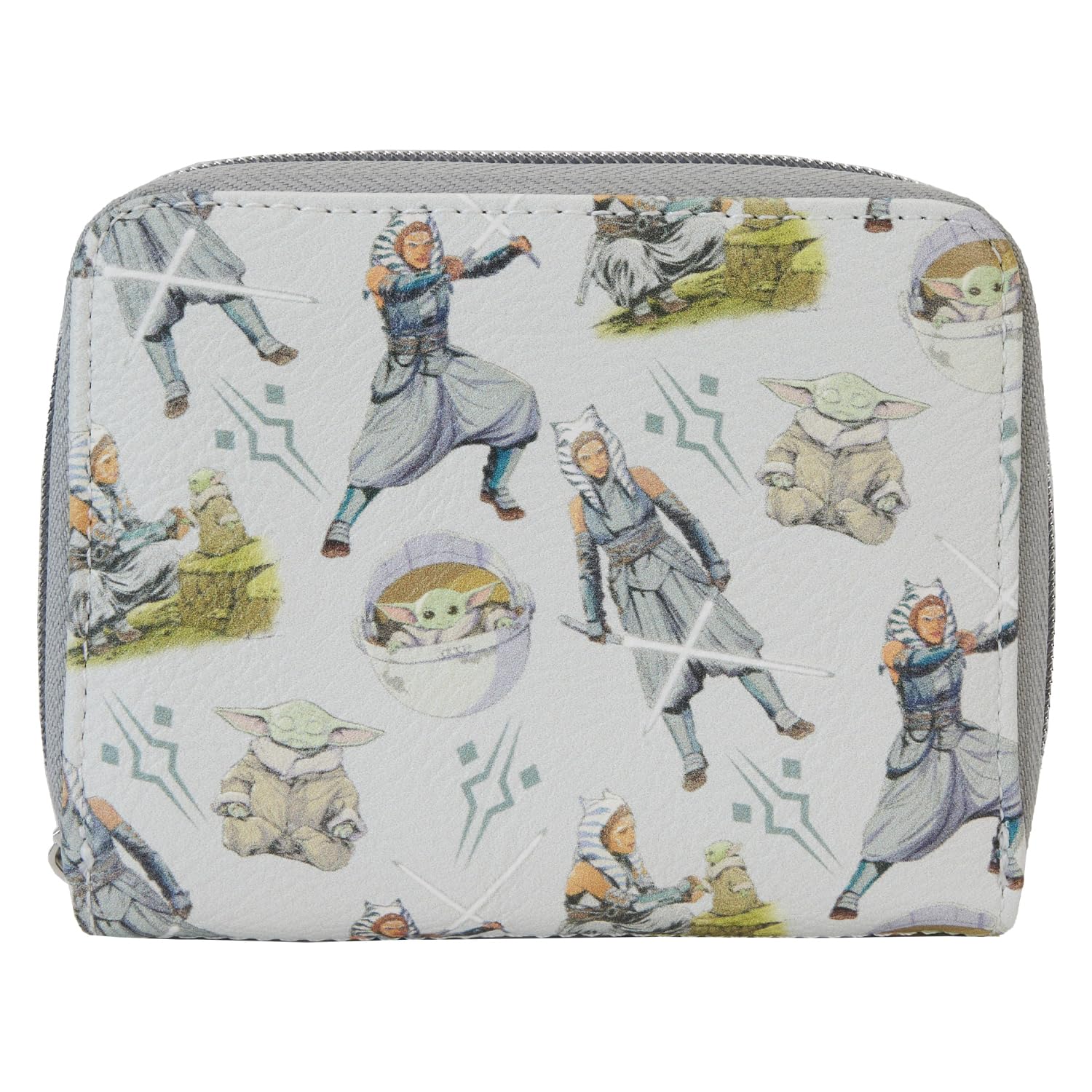 Loungefly Disney - the Child - Star Wars - Ahsoka - Wallet - Star Wars: the Mandalorian - Cute Collectable Purse - Gift Idea - Card Holder With Multiple Card Slots - Official Merchandise and Ladies