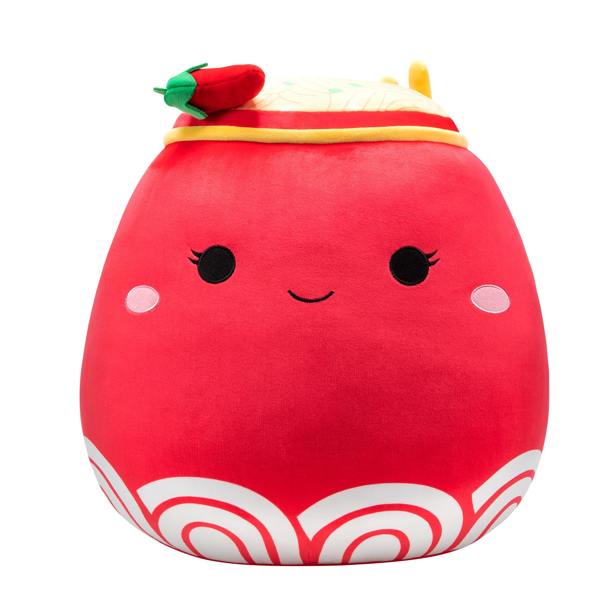 Squishmallows SQCR02415 Original 16-Inch Odion Red Fire Noodles-Large Ultrasoft Official Plush, Multicolour