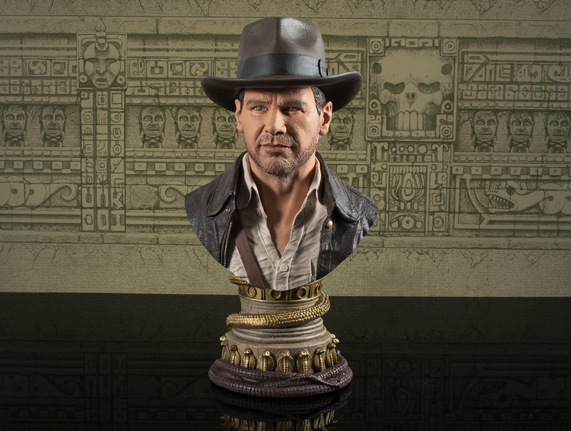 DIAMOND SELECT TOYS - BUST LEGENDS IN 3D INDIANA JONES RAIDERS OF THE LOST ARK