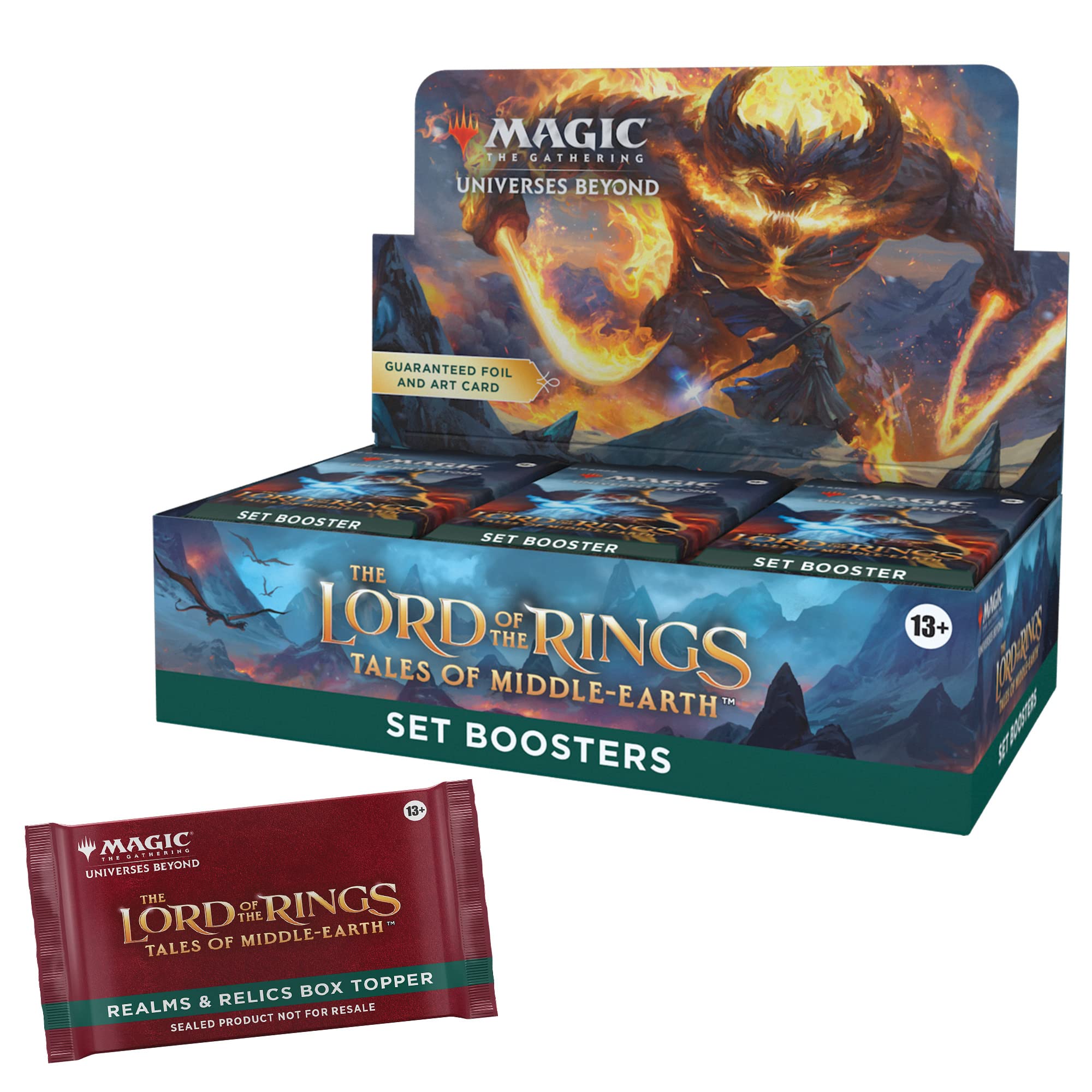 Magic: The Gathering The Lord of The Rings: Tales of Middle-Earth Set Booster Box - 30 Packs (360 Magic Cards)