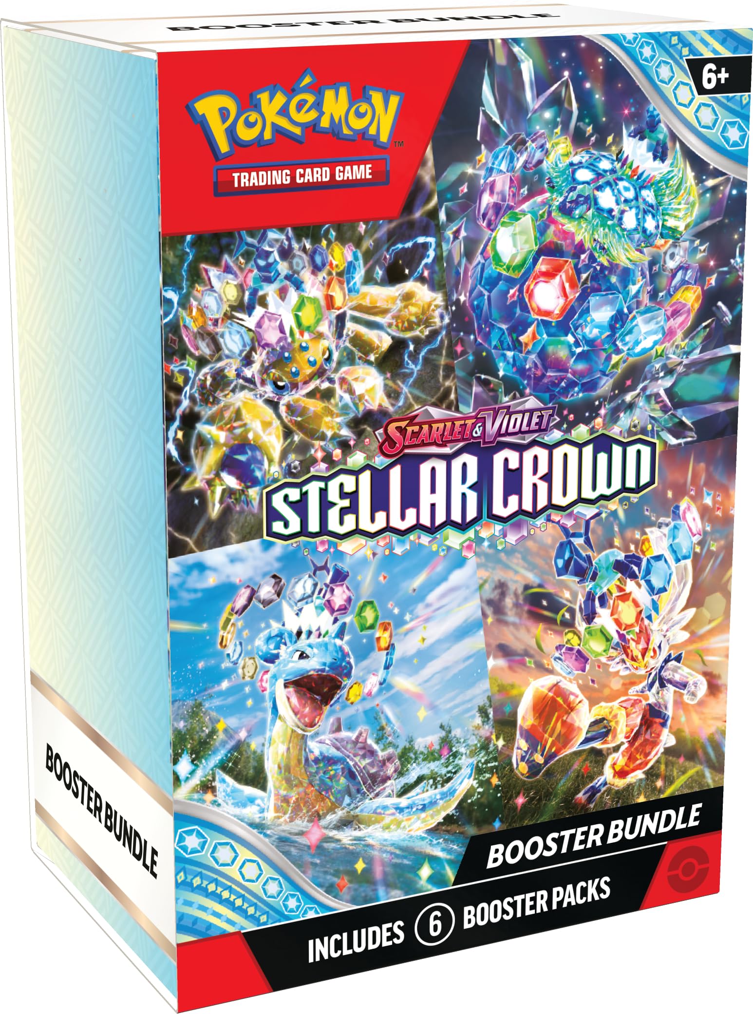 Pokémon TCG: Scarlet & Violet—Stellar Crown Booster Bundle (6 Booster Packs)