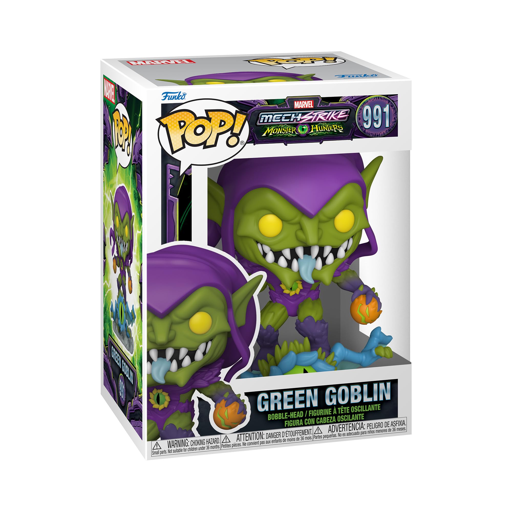 Funko POP! Marvel: Monster Hunters - Green Goblin - Marvel Comics - Collectable Vinyl Figure - Gift Idea - Official Merchandise - Toys for Kids & Adults - Comic Books Fans