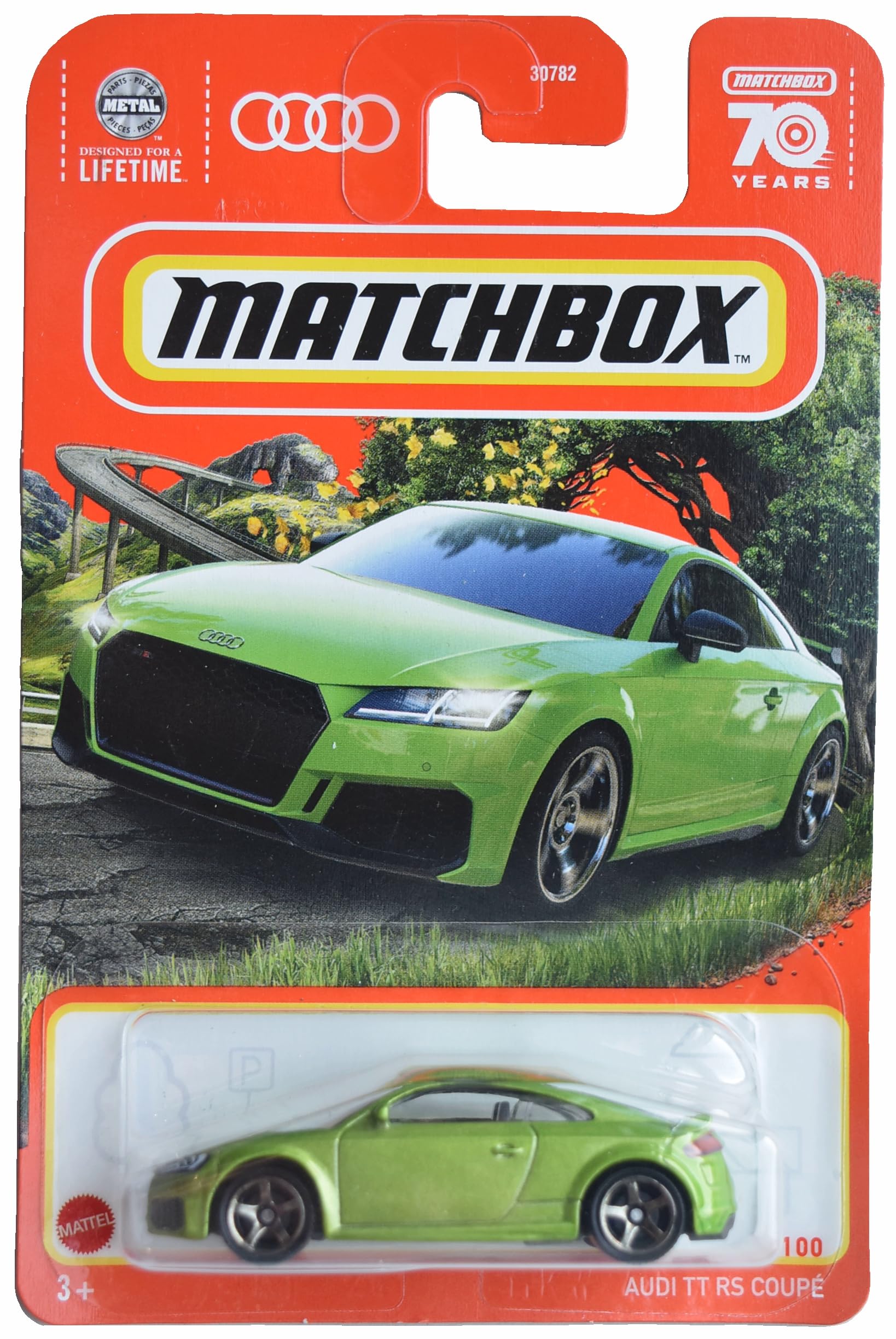 Matchbox Audi TT RS Coupe, Green 2/100