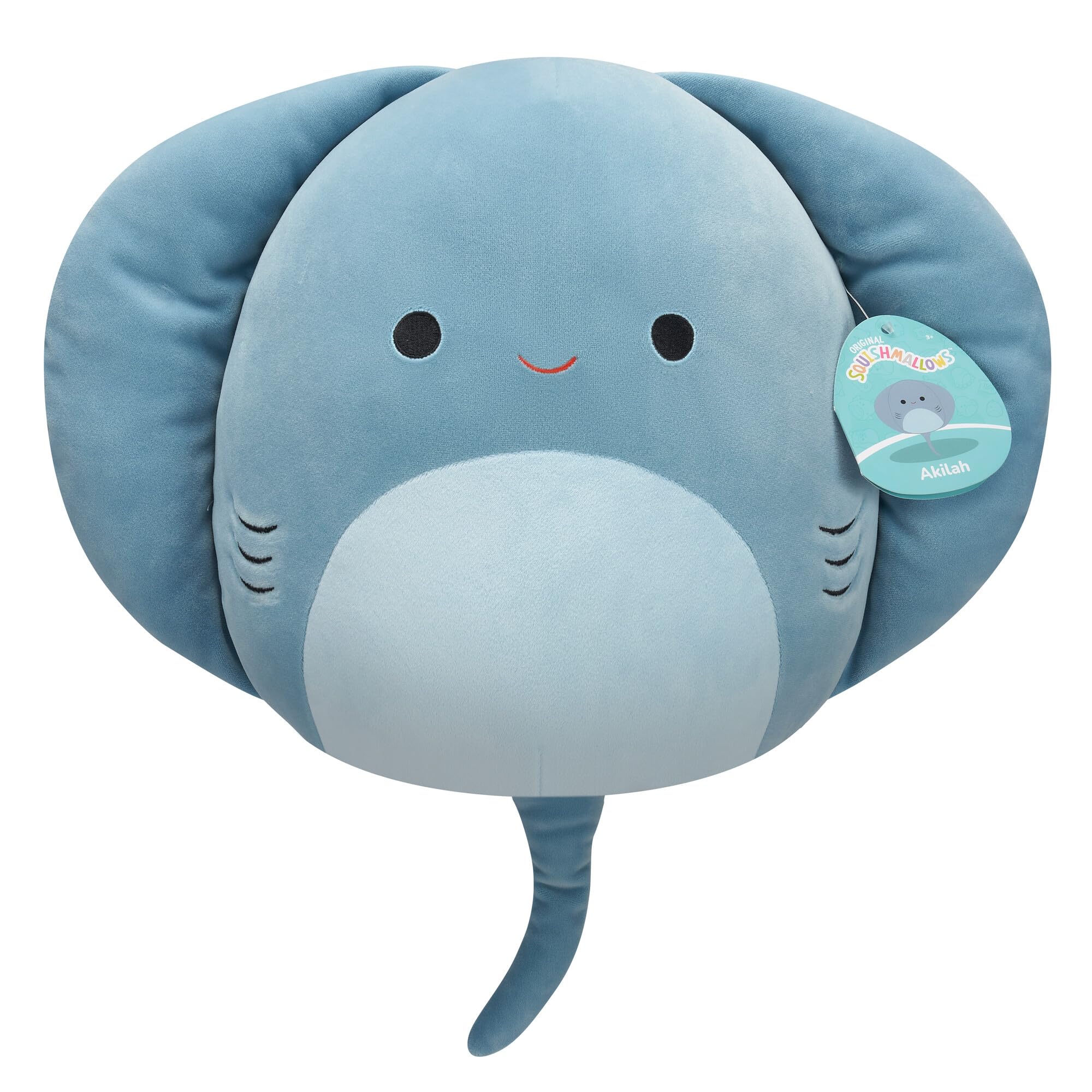 Squishmallows Original 12 Inch - Akilah the Blue Polkadot Stingray