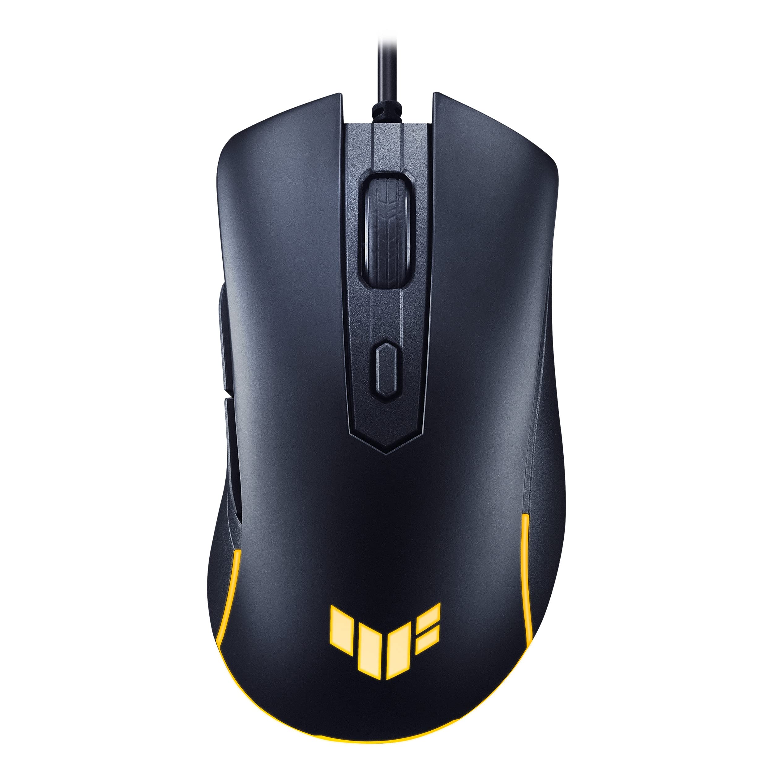 ASUS TUF Gaming M4 Wireless Gaming Mouse, dual wireless modes - Bluetooth/RF 2.4 GHz, 12,000 DPI Optical Sensor, 6 Programmable Buttons, PBT top cover with ASUS Antibacterial Guard, Black