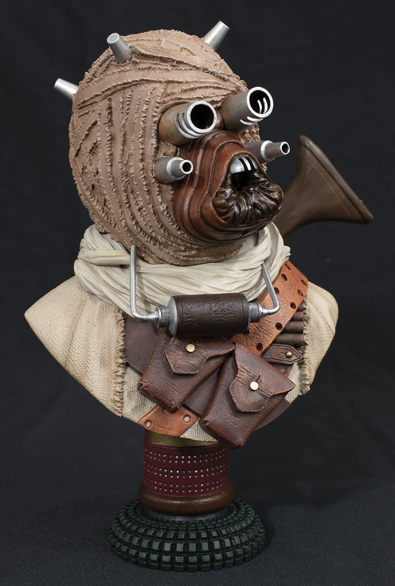 Star Wars Gentle Giant A New Hope: Tusken Raider Legends in 3-Dimensions 1:2 Scale Bust, Multicolor, 10 inches