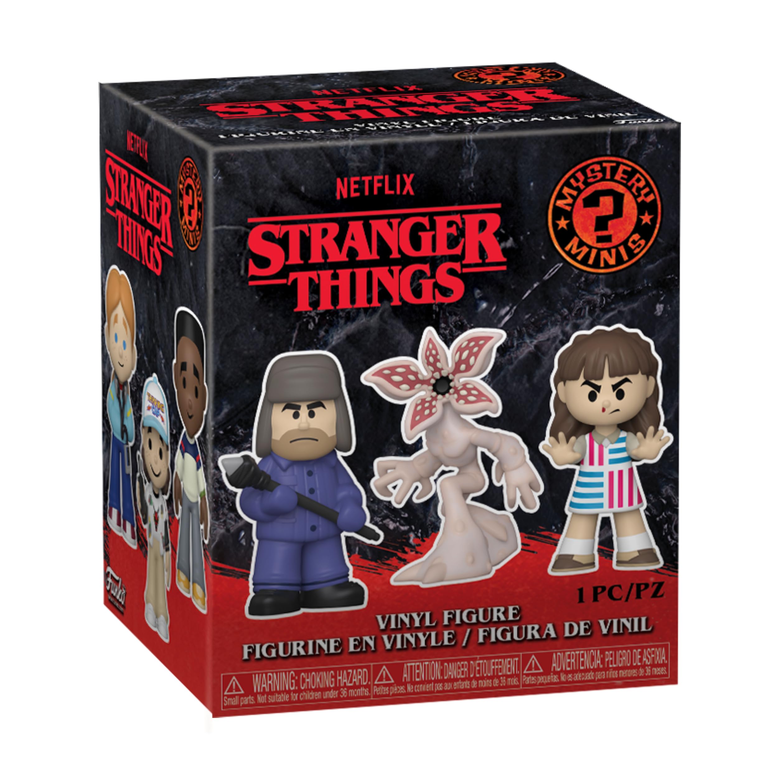 Funko Mystery Mini - Stranger Things - 1 Of 12 to Collect - Styles Vary - Collectable Vinyl Figure - Gift Idea - Official Merchandise - Toys for Kids & Adults - TV Fans - Mini Figure for Collectors