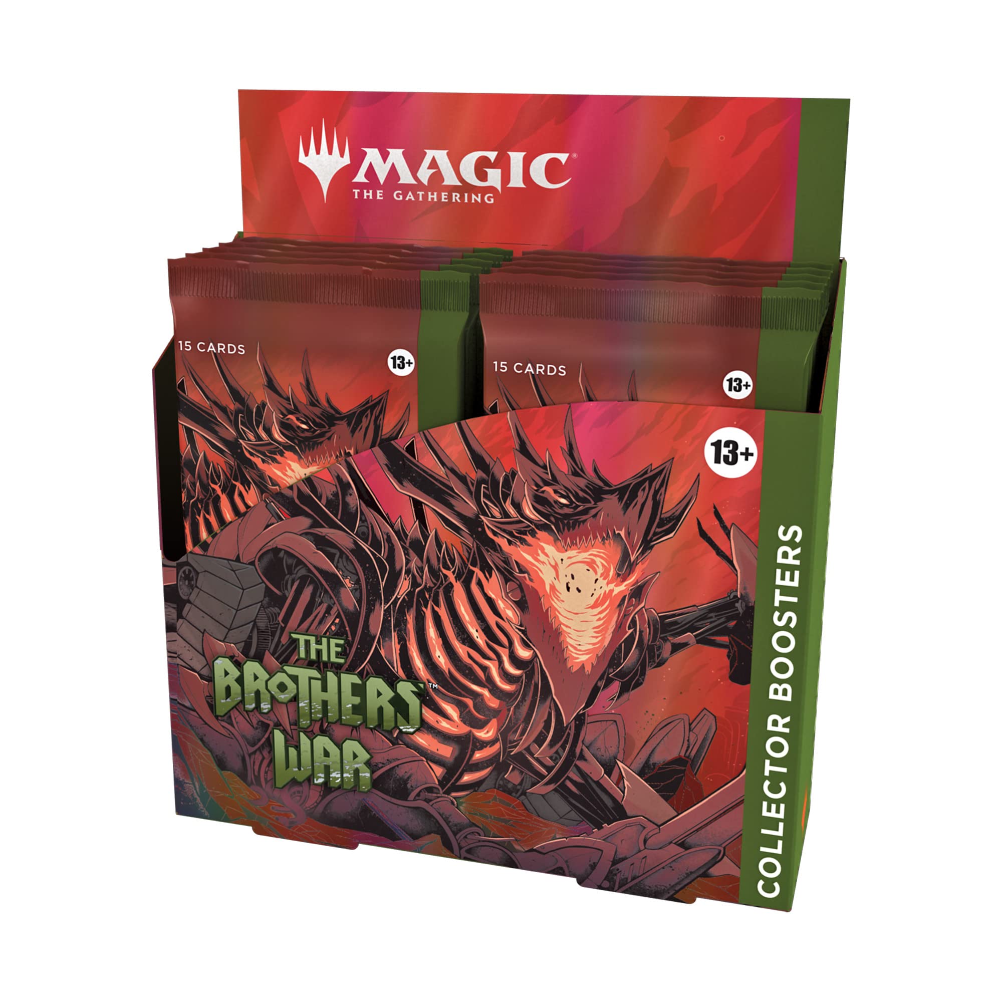 Magic: The Gathering The Brothers’ War Collector Booster Box, 12 Packs