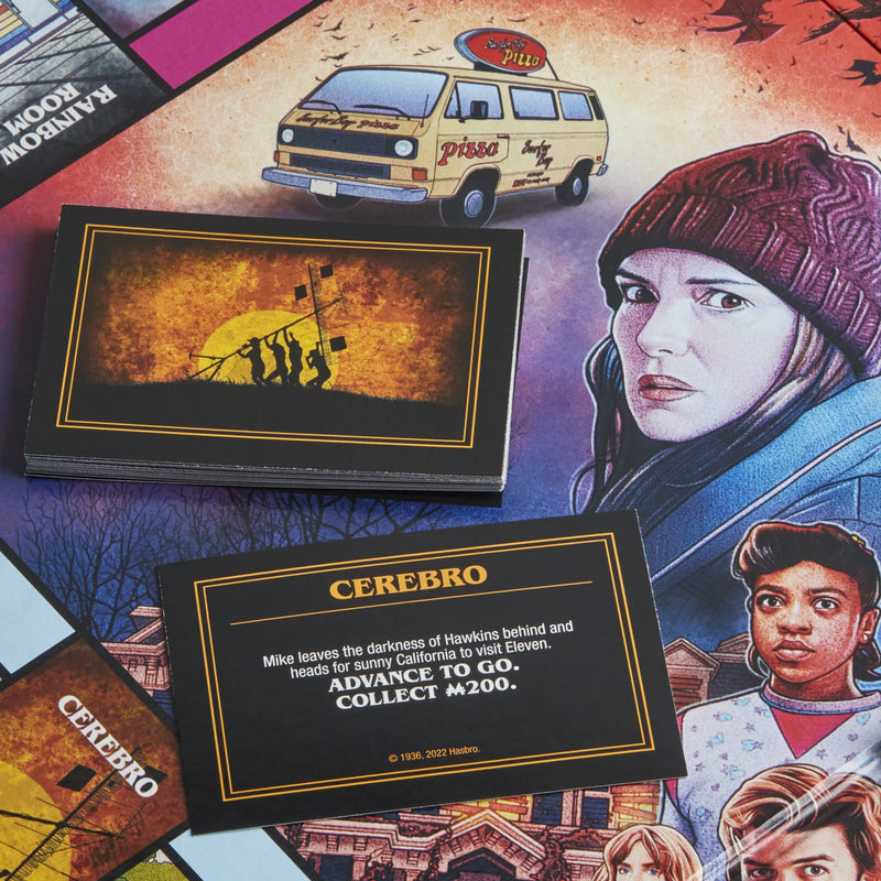 Monopoly: Netflix Stranger Things Edition Board Game for Adults and Teens Ages 14+, Game for 2-6 Players, Inspired by Stranger Things Season 4, F2544