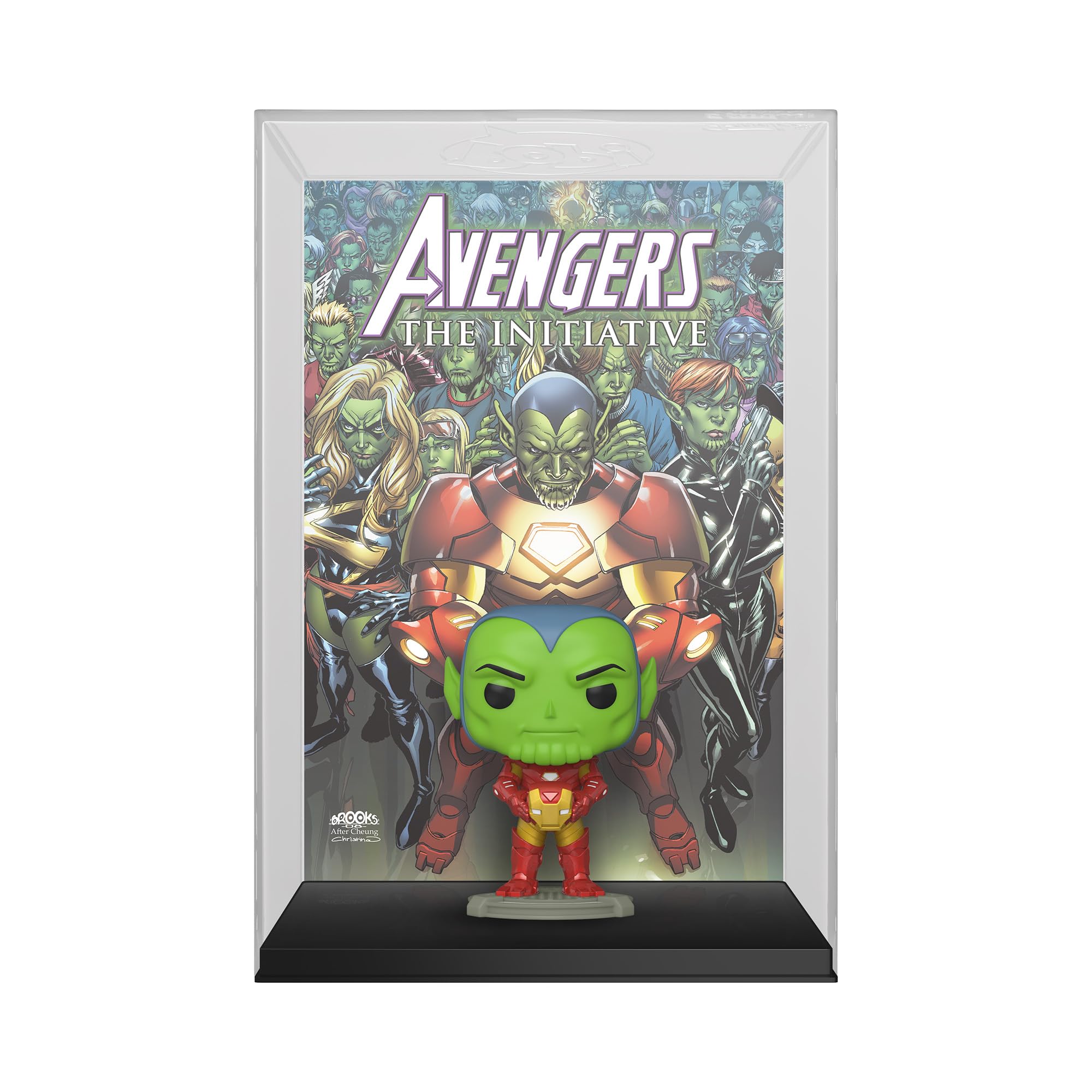 Funko POP! Comic Cover: Marvel - Iron Man Skrull - Collectable Vinyl Figure - Gift Idea - Official Merchandise - Toys for Kids & Adults - Model Figure for Collectors and Display